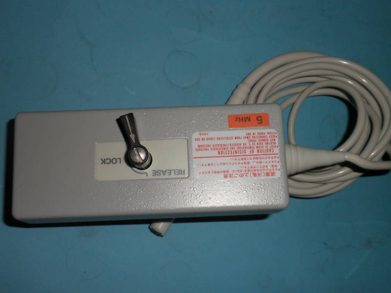 Aloka UST- 953P-5 Ultrasound Transducer (5MHz) /Neurosurgery Burr hole/ (1063) DIAGNOSTIC ULTRASOUND MACHINES FOR SALE