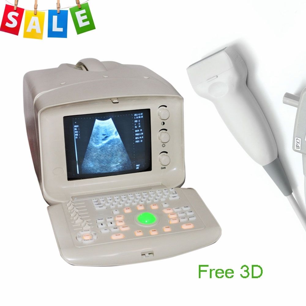Portable Ultrasonic Machine Ultrasound Scanner W Linear Probe Free 3D module AA 190891702517 DIAGNOSTIC ULTRASOUND MACHINES FOR SALE