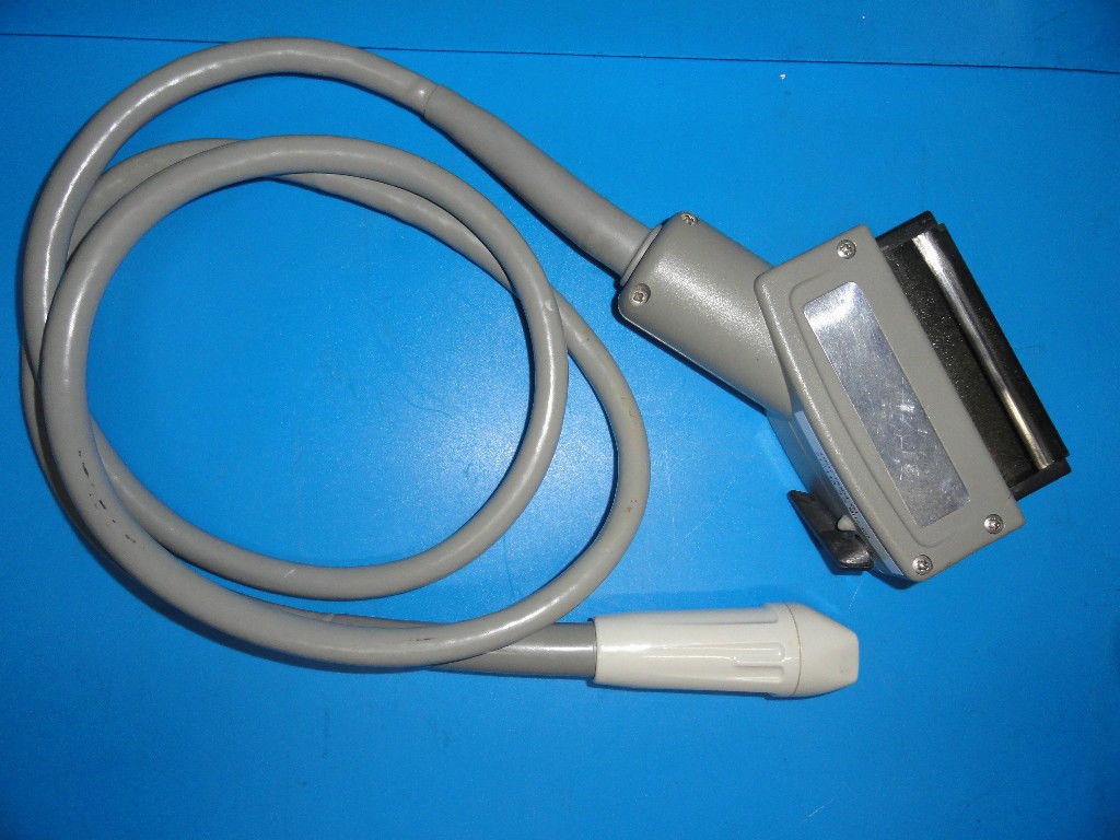 overehead probe white with blue background