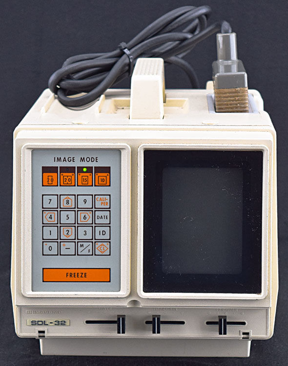 Shimadzu SDL-32 Shimasonic Portable Ultrasound Display Control +L115-035 PARTS DIAGNOSTIC ULTRASOUND MACHINES FOR SALE