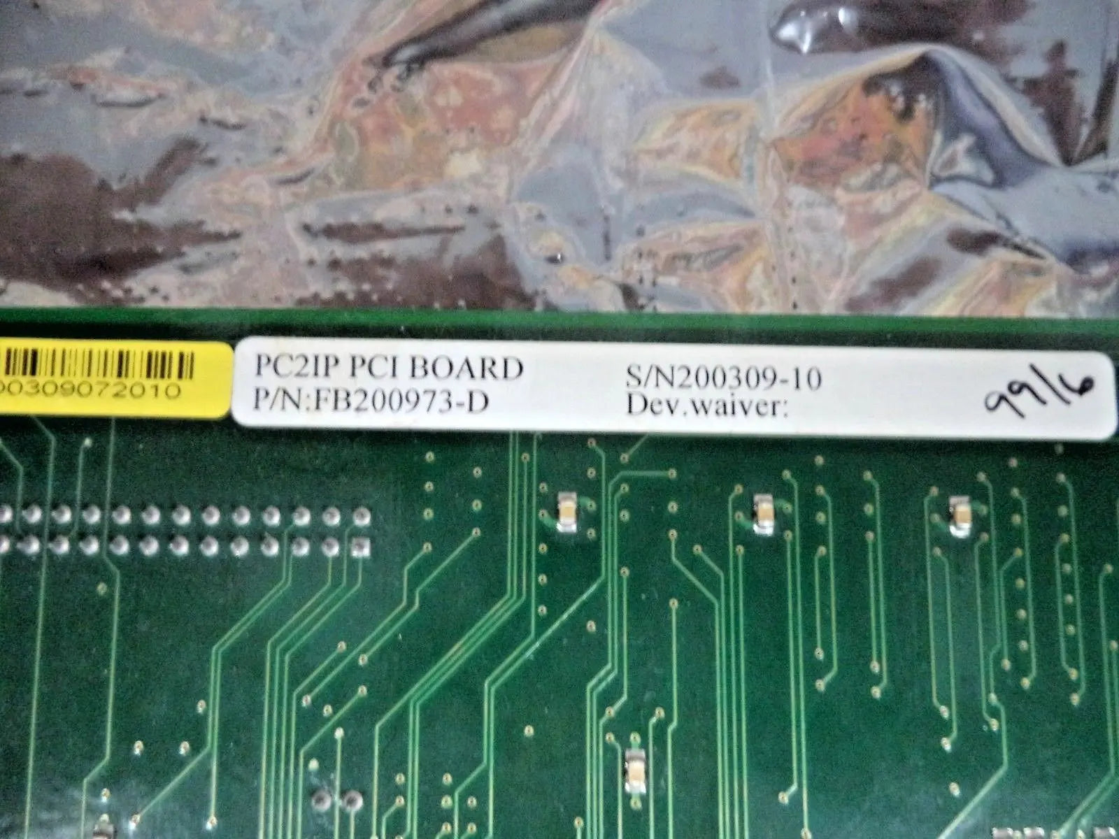GE Logiq 9 Ultrasound PC2IP PCI Board (PN: FB200973-D) DIAGNOSTIC ULTRASOUND MACHINES FOR SALE