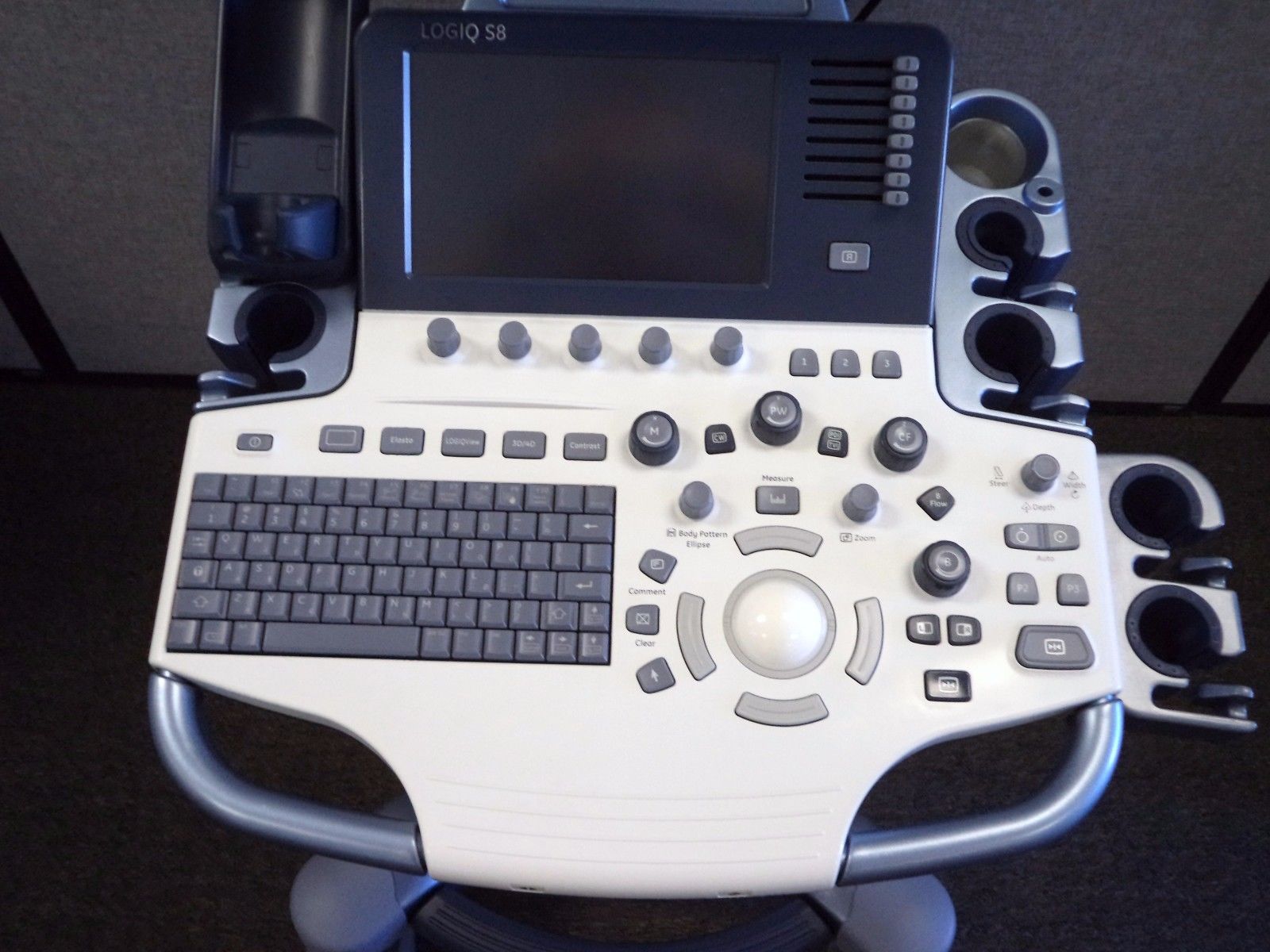 GE Logiq S-8 Color (r2 Revision) with CARDIAC CW DOPPLER Ultrasound System DIAGNOSTIC ULTRASOUND MACHINES FOR SALE
