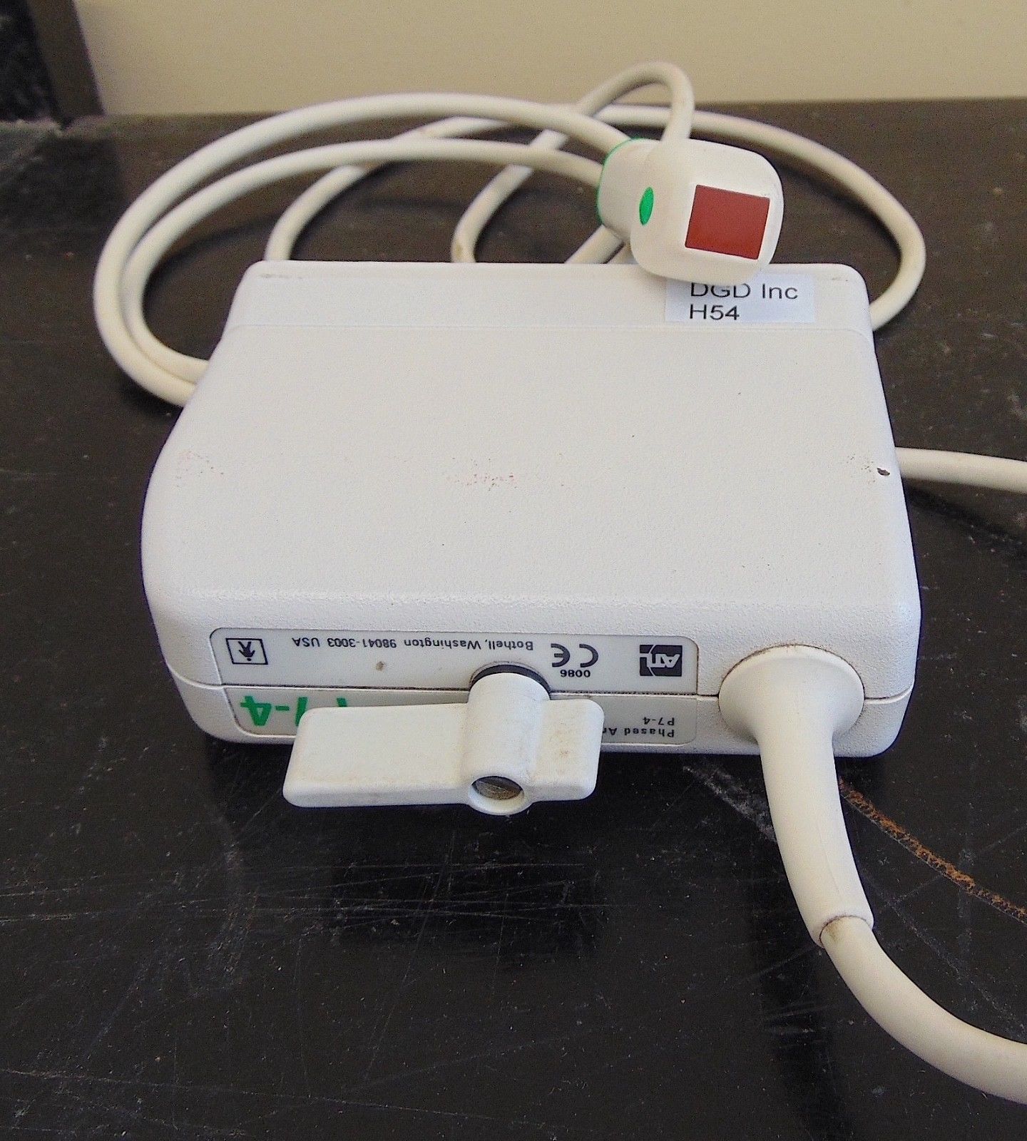 ATL ~ Ultrasound Probe ~ P7 - 4 ~ Phased Array ~ Good Cosmetic Condition ~ H54 DIAGNOSTIC ULTRASOUND MACHINES FOR SALE