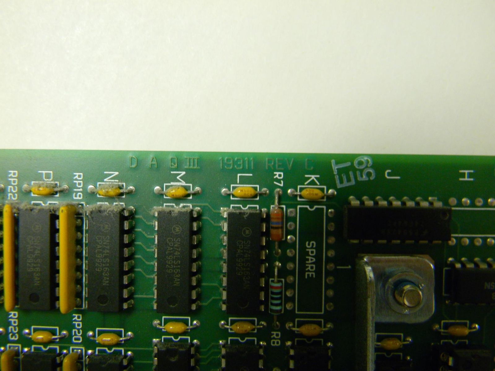 Acuson Sequoia C256 Ultrasound ASSY 19312 DAQ3 REV. W BOARD DIAGNOSTIC ULTRASOUND MACHINES FOR SALE