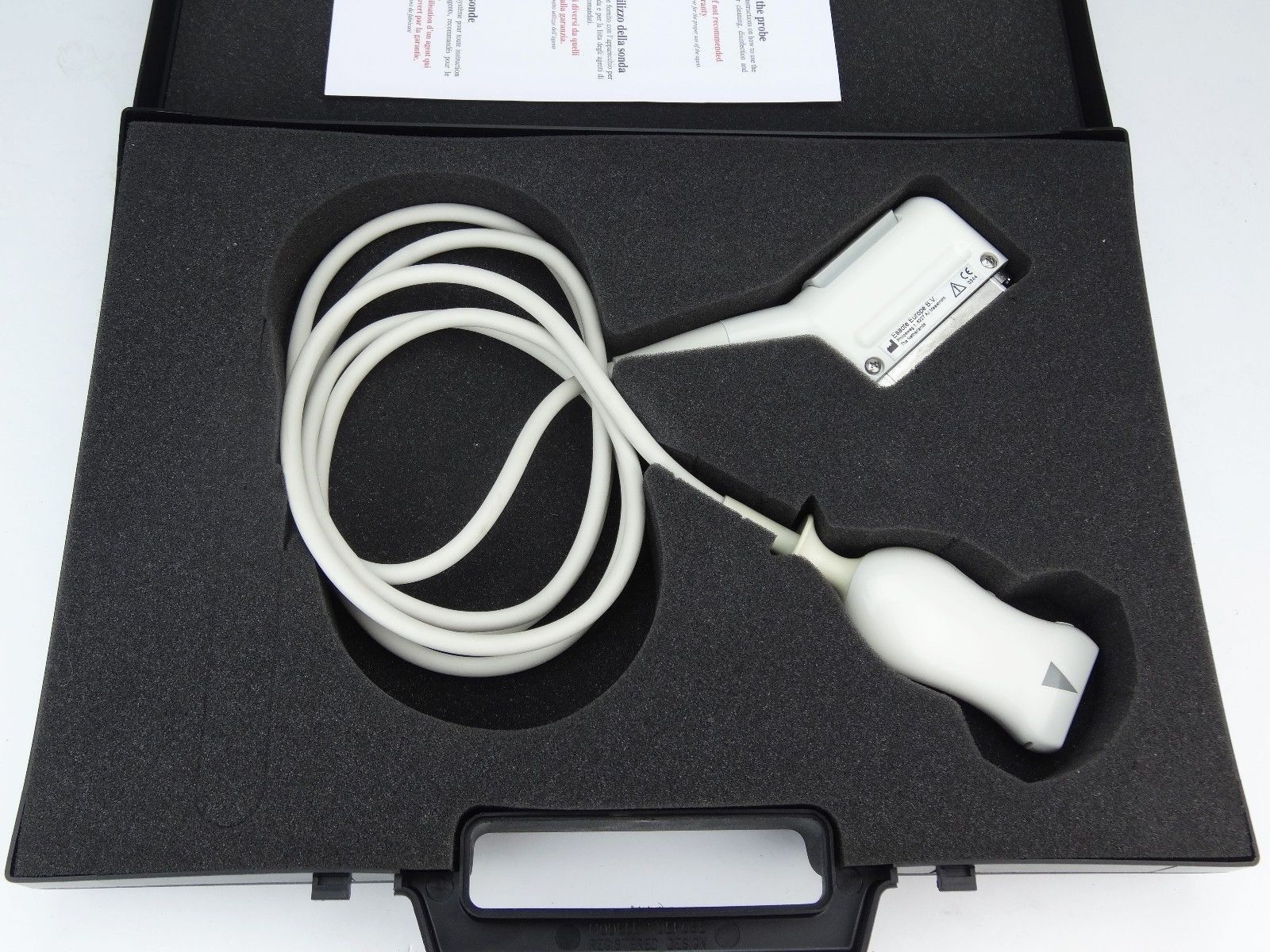 Esaote SL3235 Linear Ultrasound Transducer Probe 28mm, 18-6 MHz DIAGNOSTIC ULTRASOUND MACHINES FOR SALE