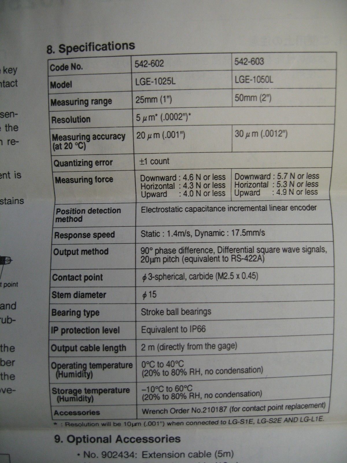 MITUTOYO 542-603 Gage 2" 50mm Linear Gauge scale for DRO use instead of caliper DIAGNOSTIC ULTRASOUND MACHINES FOR SALE