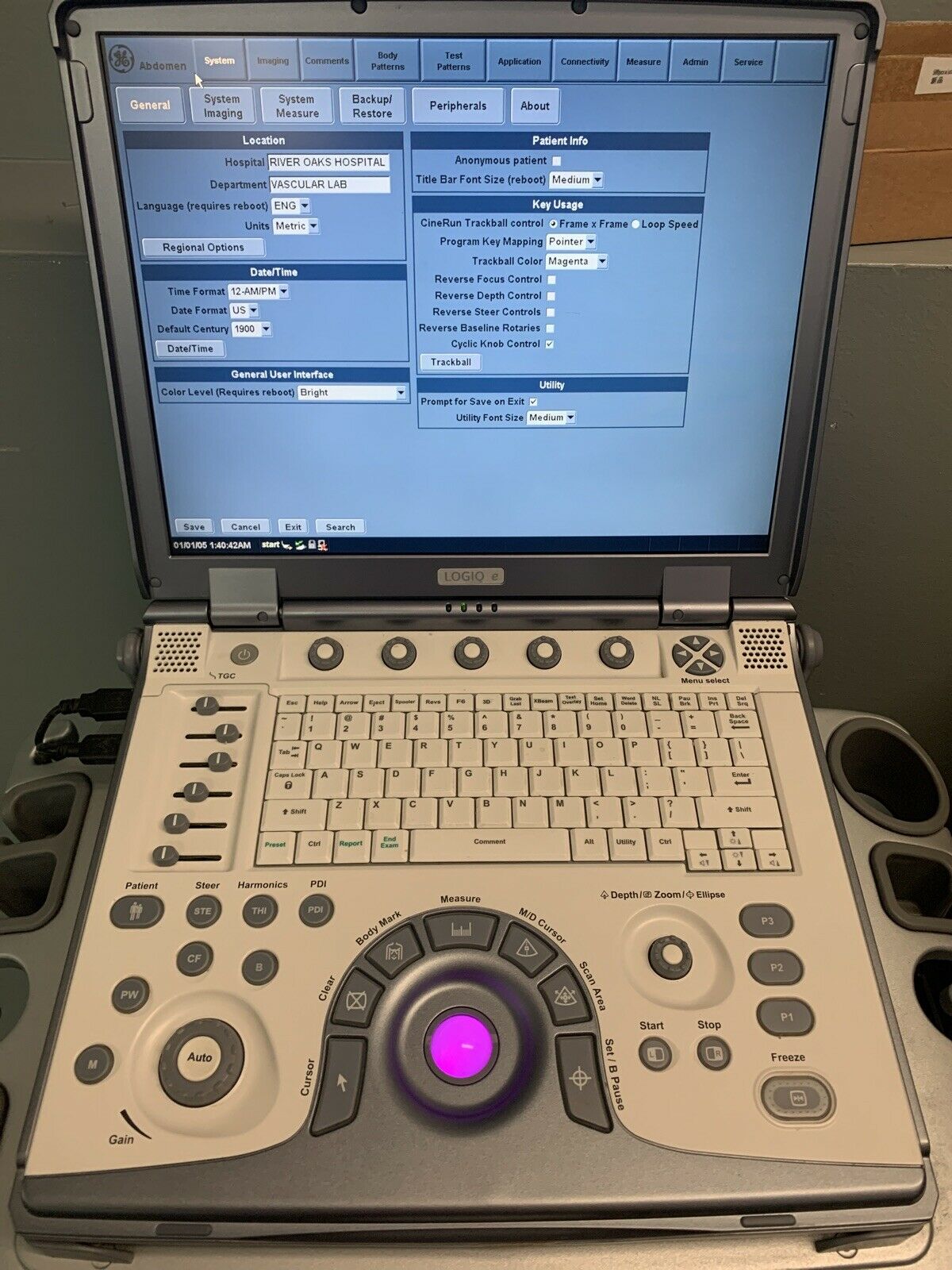 GE Logiq E Ultrasound 2007 DIAGNOSTIC ULTRASOUND MACHINES FOR SALE