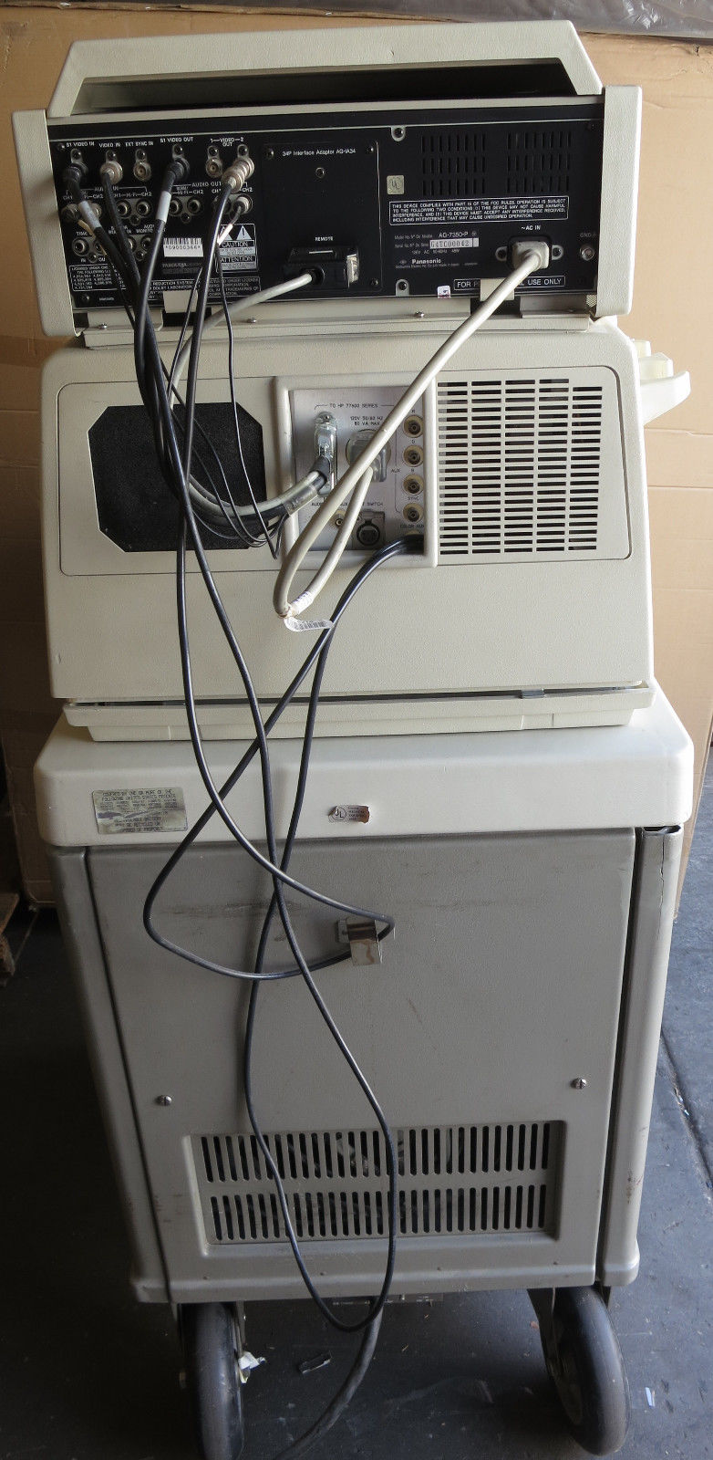 vertical ultrasound picture closeup