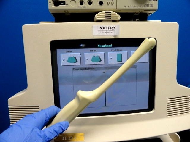 ATL C8-4V IVT Ultrasound Transducer Probe for ATL HDI Series Systems ~ 12848 DIAGNOSTIC ULTRASOUND MACHINES FOR SALE