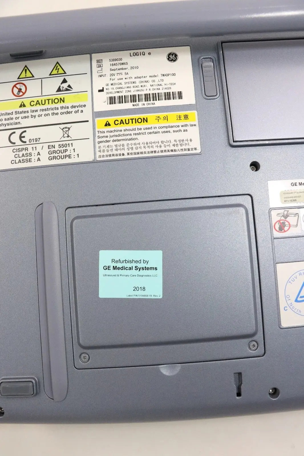 Reconditioned GE Logiq E BT11 Ultrasound Sytsem DIAGNOSTIC ULTRASOUND MACHINES FOR SALE