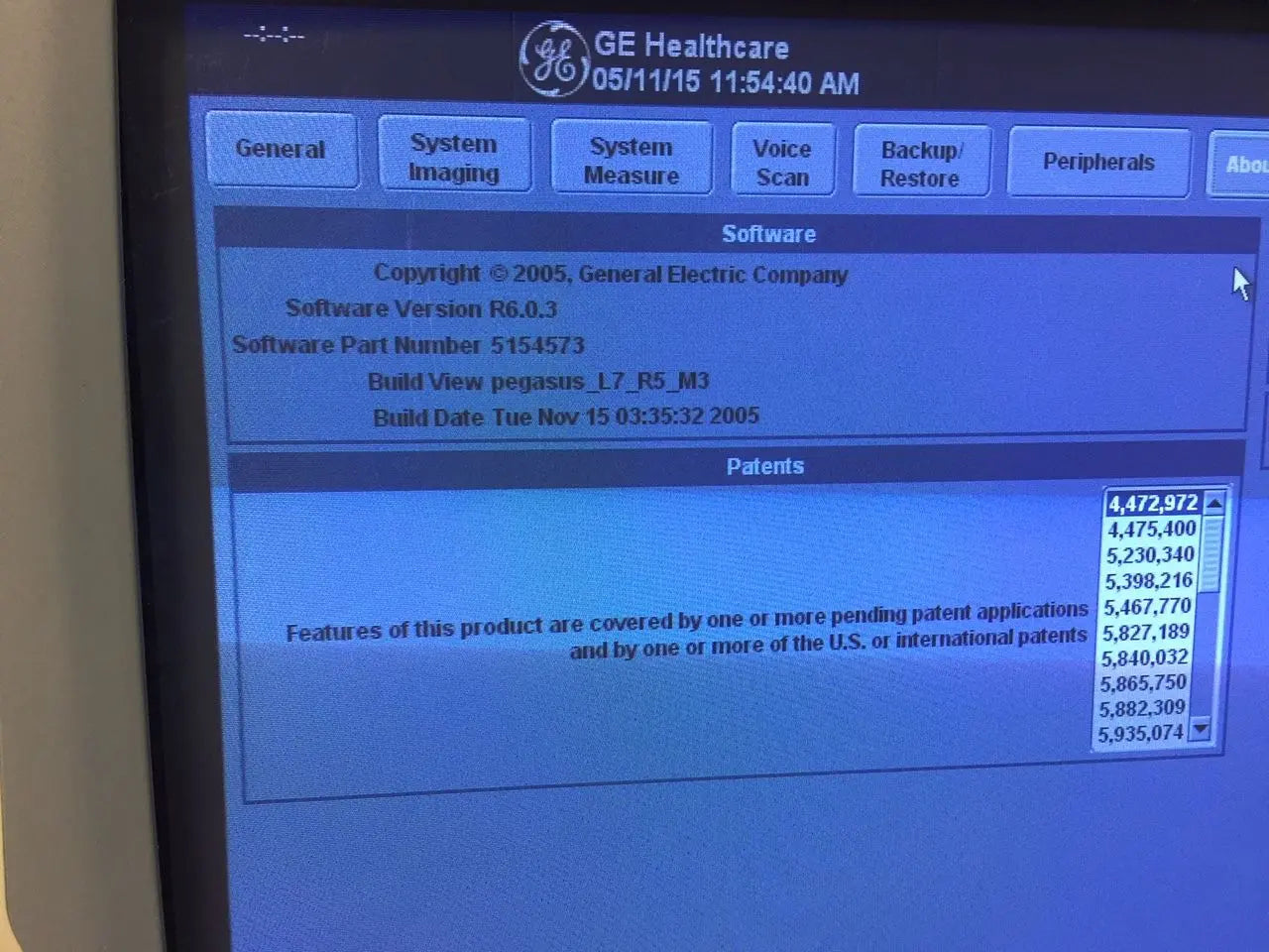 GE Logiq 7 Ultrasound (CRT Monitor) Software Version R6.0.3 - Box Only DIAGNOSTIC ULTRASOUND MACHINES FOR SALE