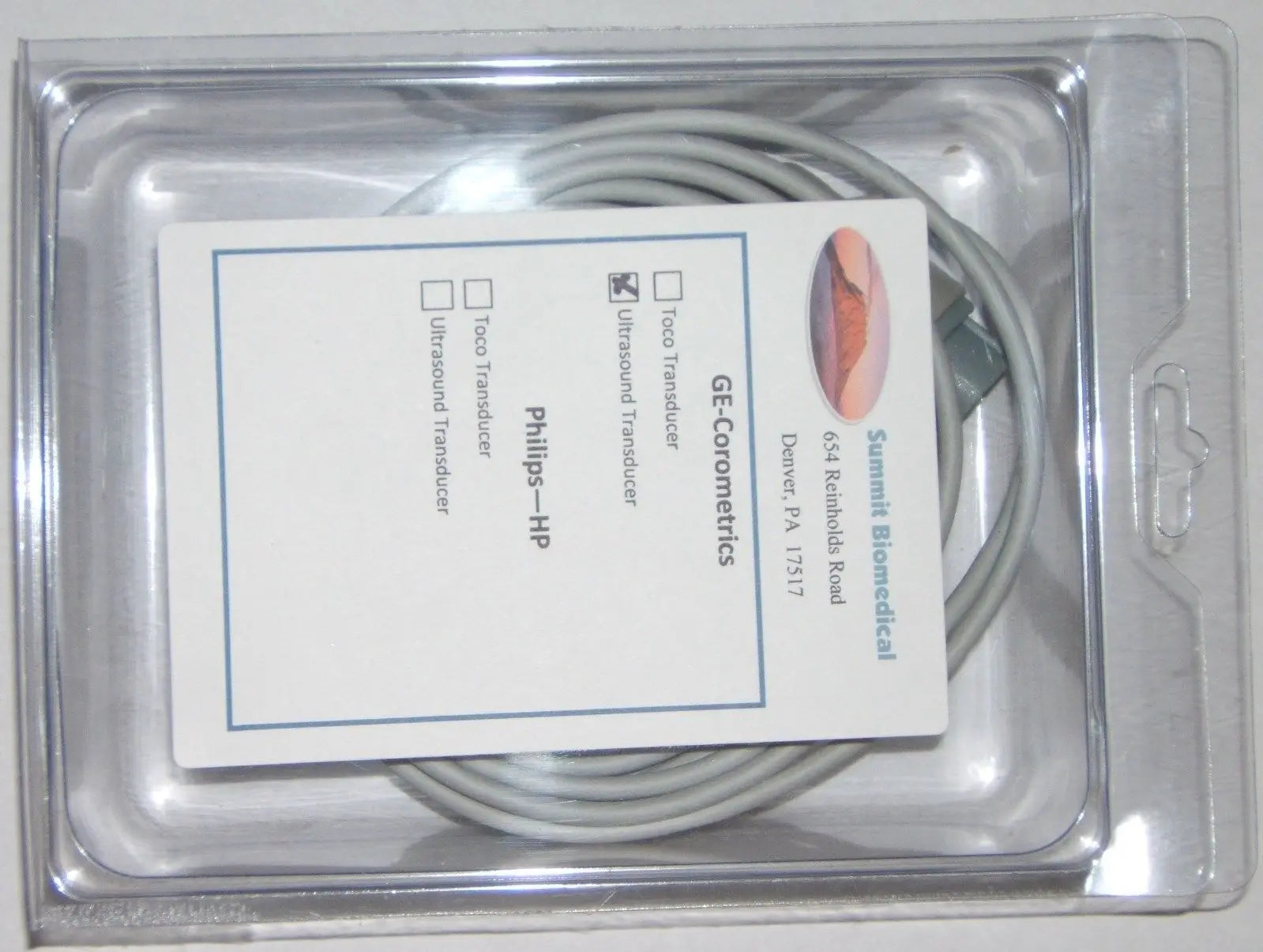 GE Corometrics Nautilus Ultrasound Fetal Transducer 5700LAX Brand New DIAGNOSTIC ULTRASOUND MACHINES FOR SALE