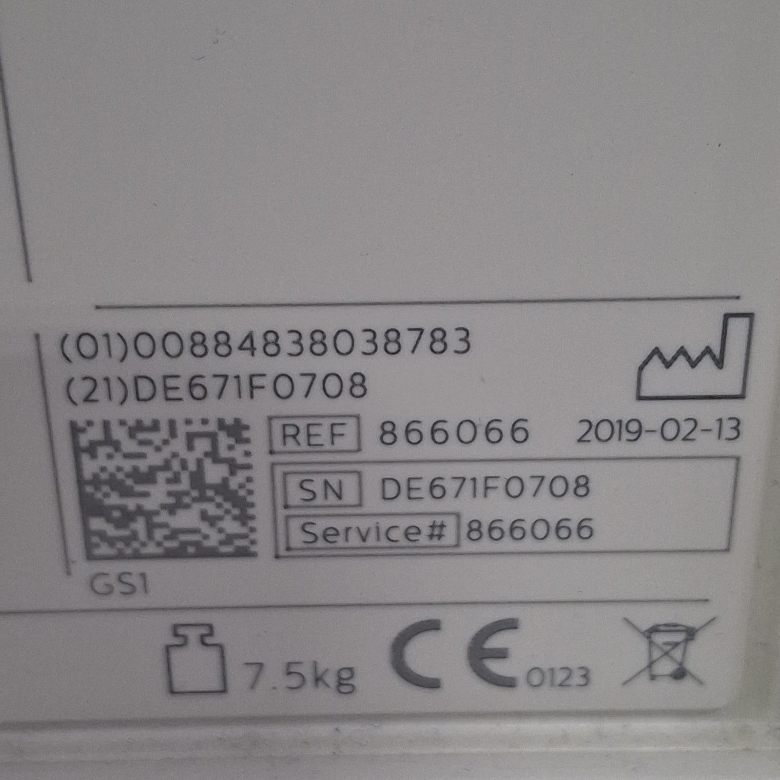 Philips MX550 Portable/Bedside Patient Monitor