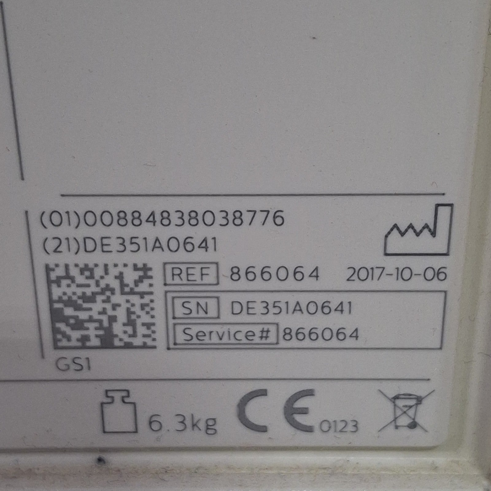 Philips MX500 Portable/Bedside Patient Monitor