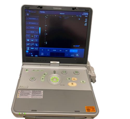 Toshiba Viamo Portable Ultrasound Machine 2013 DIAGNOSTIC ULTRASOUND MACHINES FOR SALE