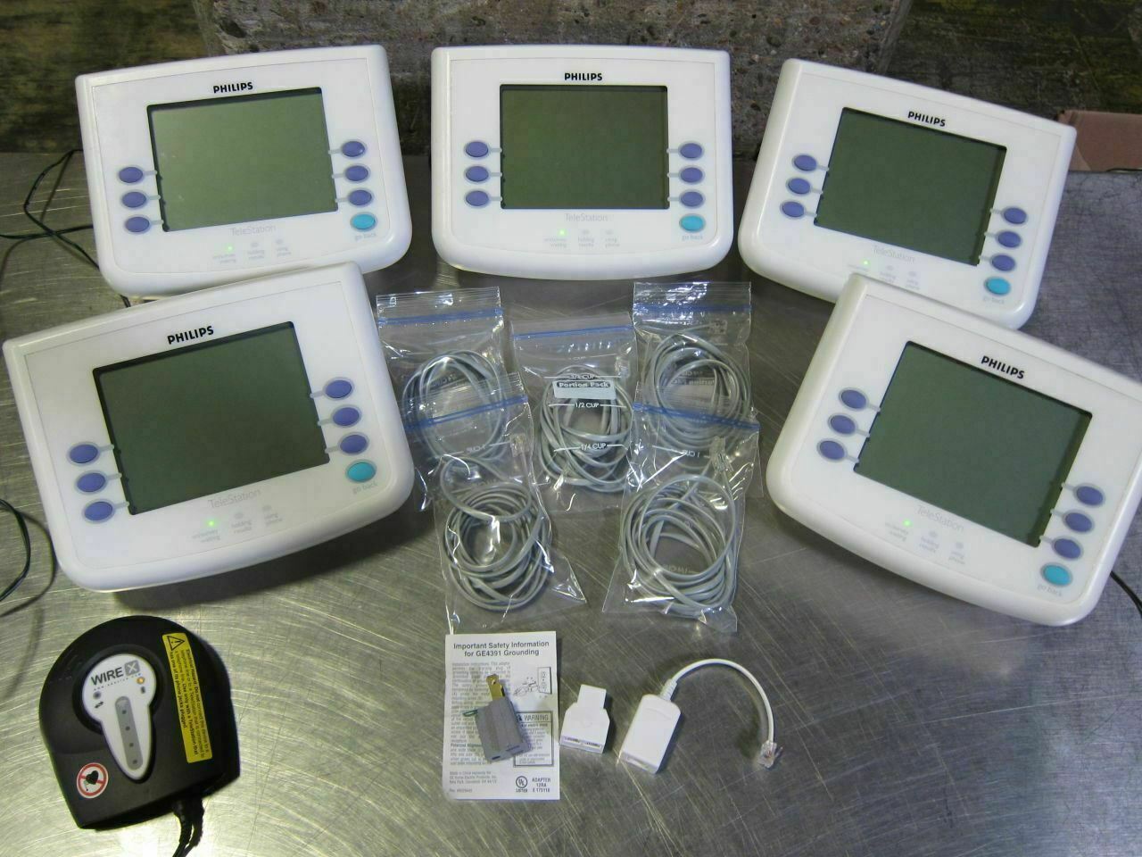 Philips MN#: M3812C Telestation System with Accessories DIAGNOSTIC ULTRASOUND MACHINES FOR SALE