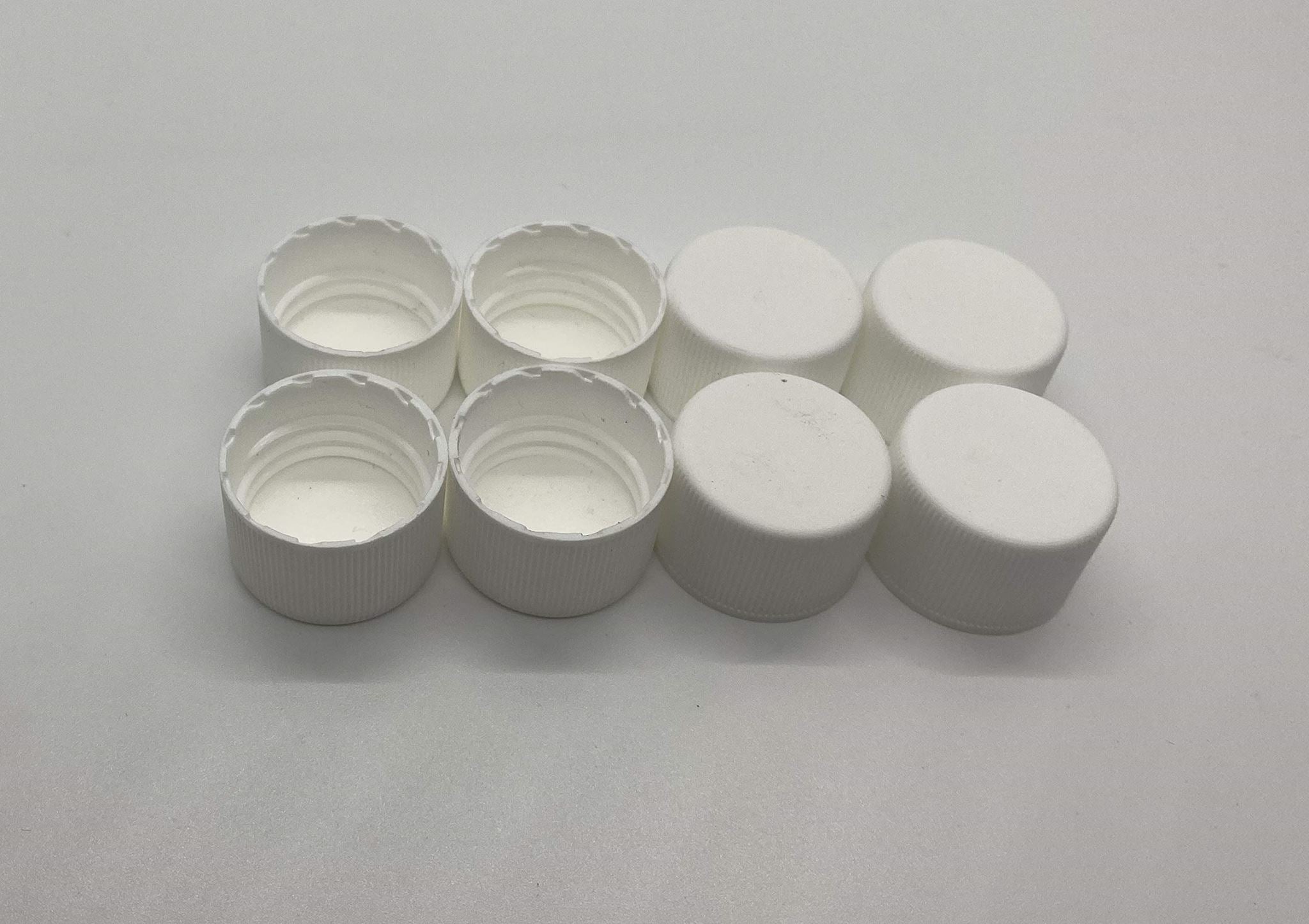 24mm White Continuous Thread Cap-Pkg of 1000 cups DIAGNOSTIC ULTRASOUND MACHINES FOR SALE