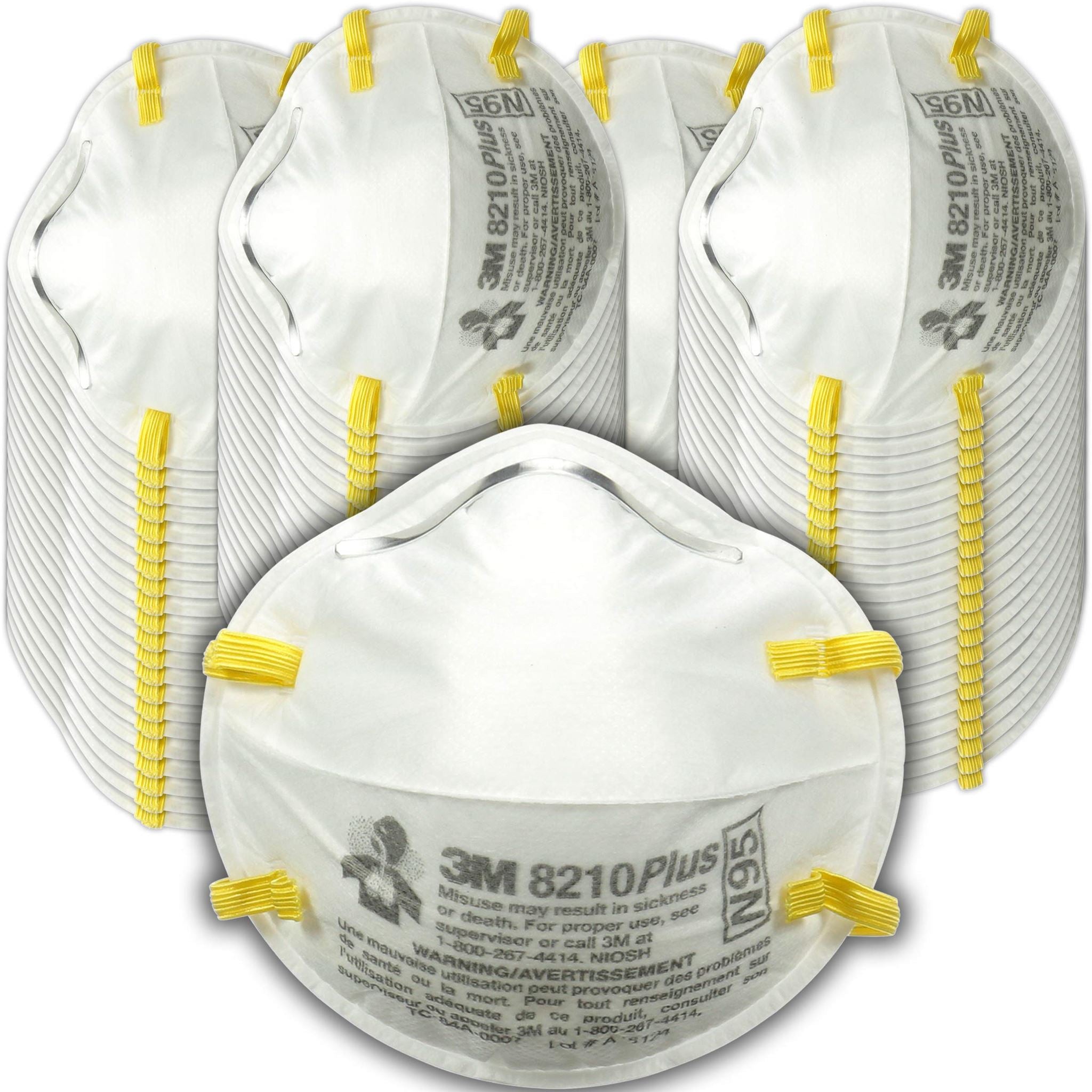 3M Particulate Respirator 8210Plus, Pack of 160, N95, 8210+, Adjustable Noseclip DIAGNOSTIC ULTRASOUND MACHINES FOR SALE