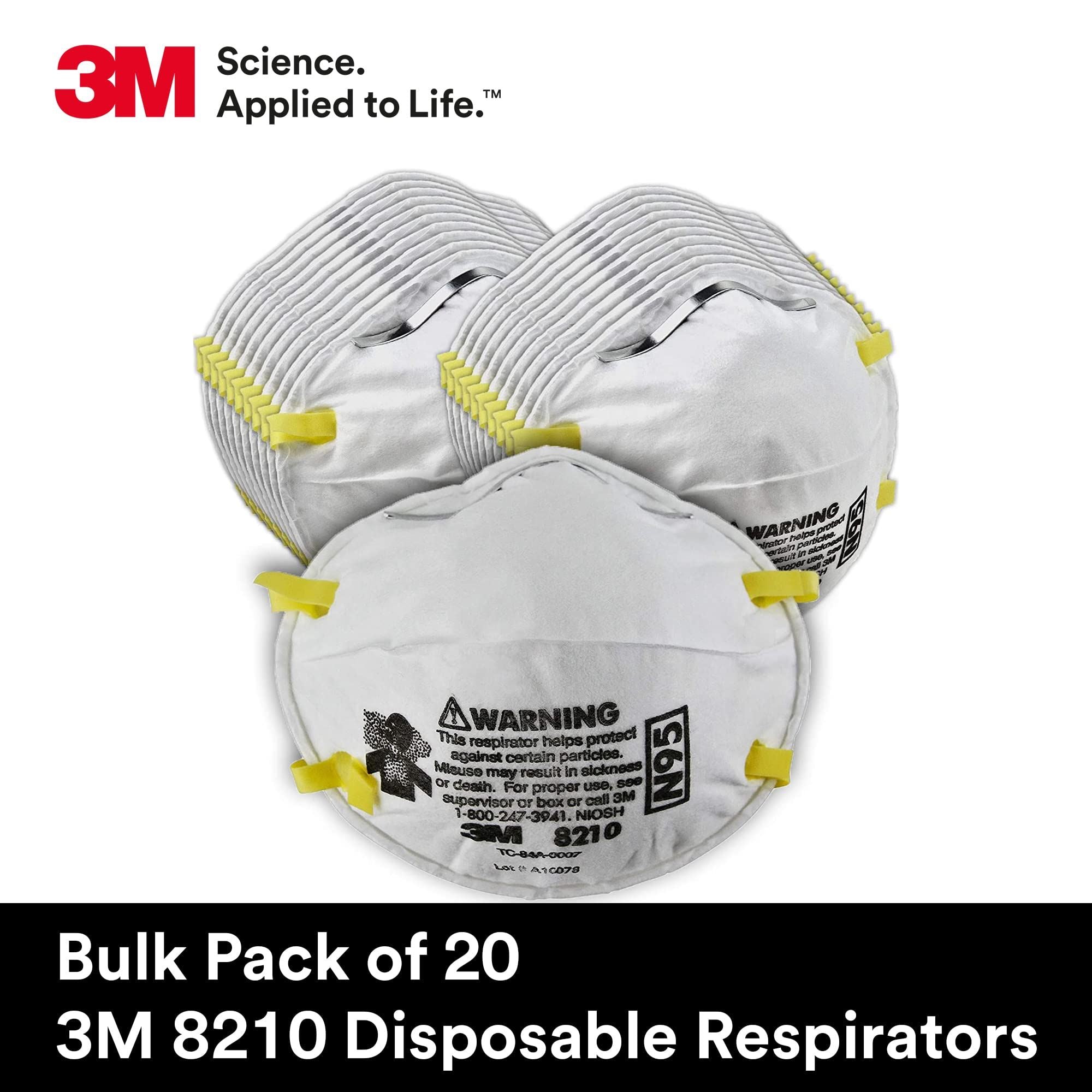 3M 50051138464573 8210 N95 Particulate Respirators, 20/Dispenser (Pack of 20) DIAGNOSTIC ULTRASOUND MACHINES FOR SALE