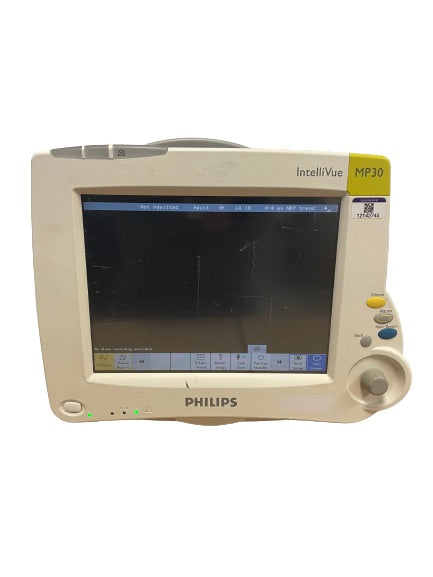 Philips IntelliVue MP30 Color Patient Monitor SN:DE62229676 REF:M8002A DIAGNOSTIC ULTRASOUND MACHINES FOR SALE