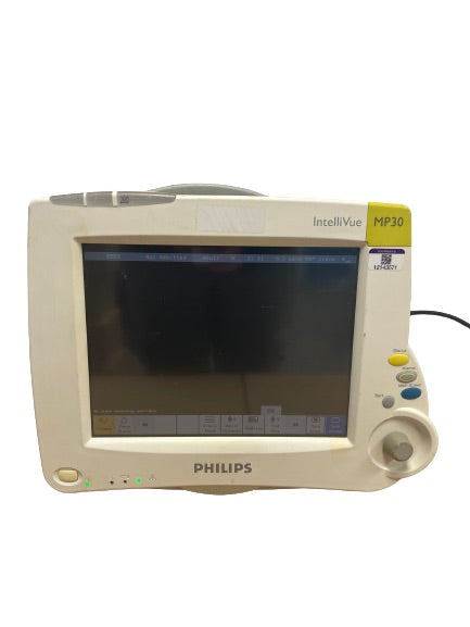 Philips IntelliVue MP30 Color Patient Monitor SN:DE62236230 REF:M8002A DIAGNOSTIC ULTRASOUND MACHINES FOR SALE