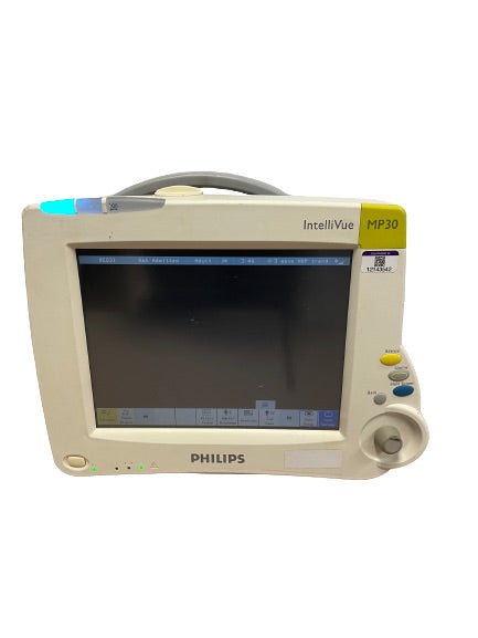Philips IntelliVue MP30 Color Patient Monitor SN:DE62224650 REF:M8002A DIAGNOSTIC ULTRASOUND MACHINES FOR SALE