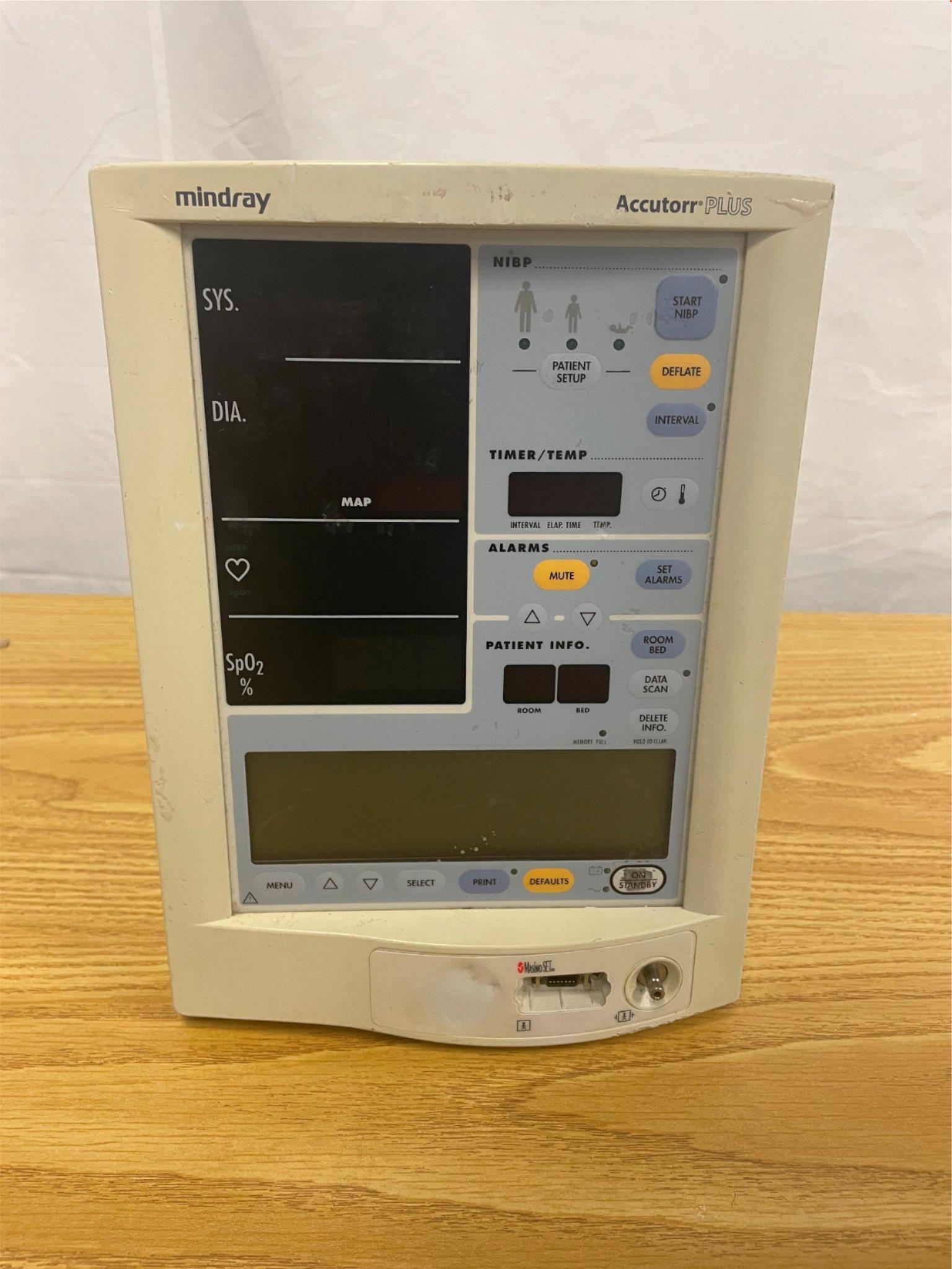 MindRay DataScope AccutorrPlus Patient Monitor DIAGNOSTIC ULTRASOUND MACHINES FOR SALE