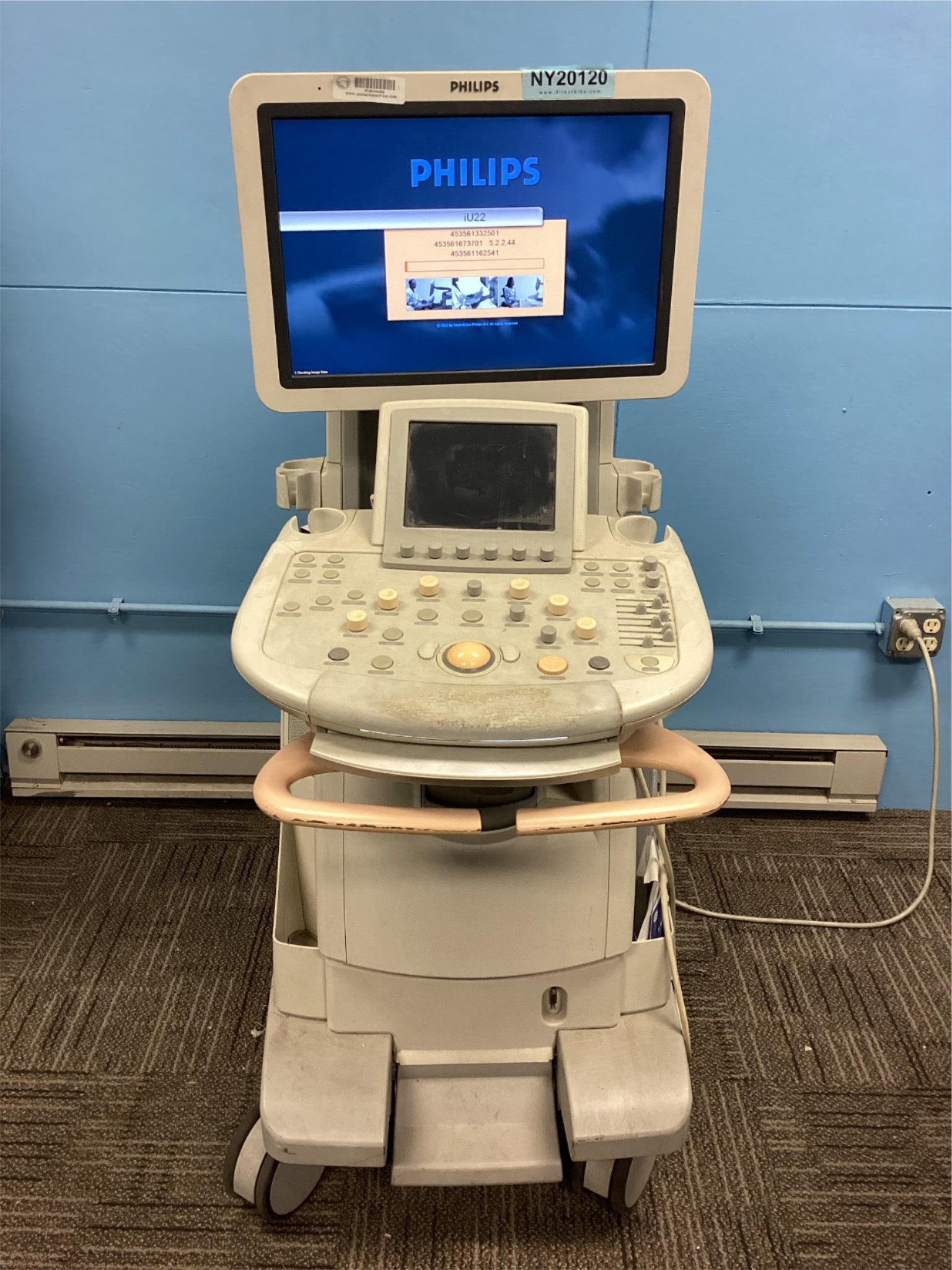Philips Model IU22 Diagnostic Ultrasound System - 2007 DIAGNOSTIC ULTRASOUND MACHINES FOR SALE