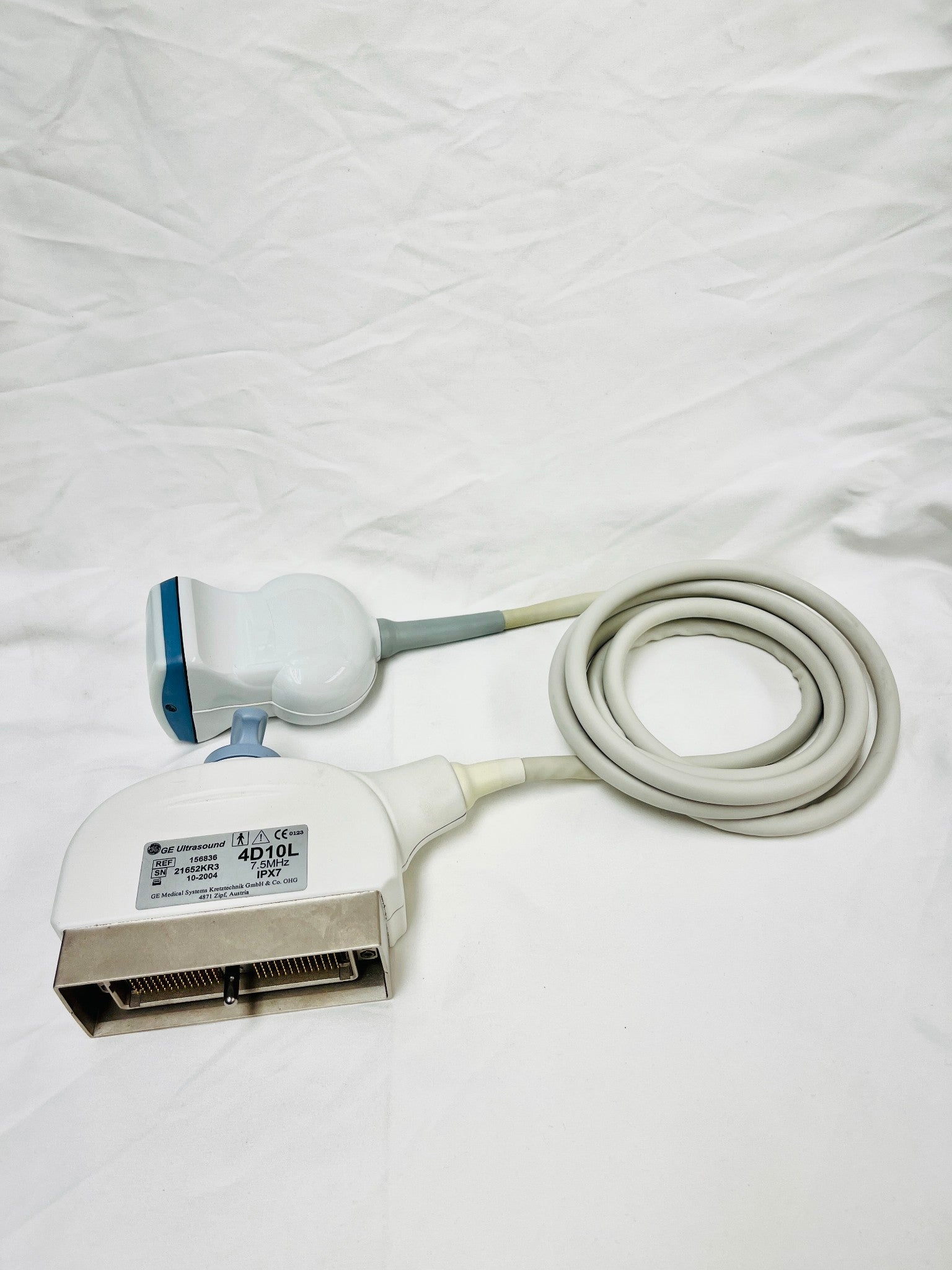 GE 4D10L Ultrasound Probe Transducer DOM 2004 DIAGNOSTIC ULTRASOUND MACHINES FOR SALE