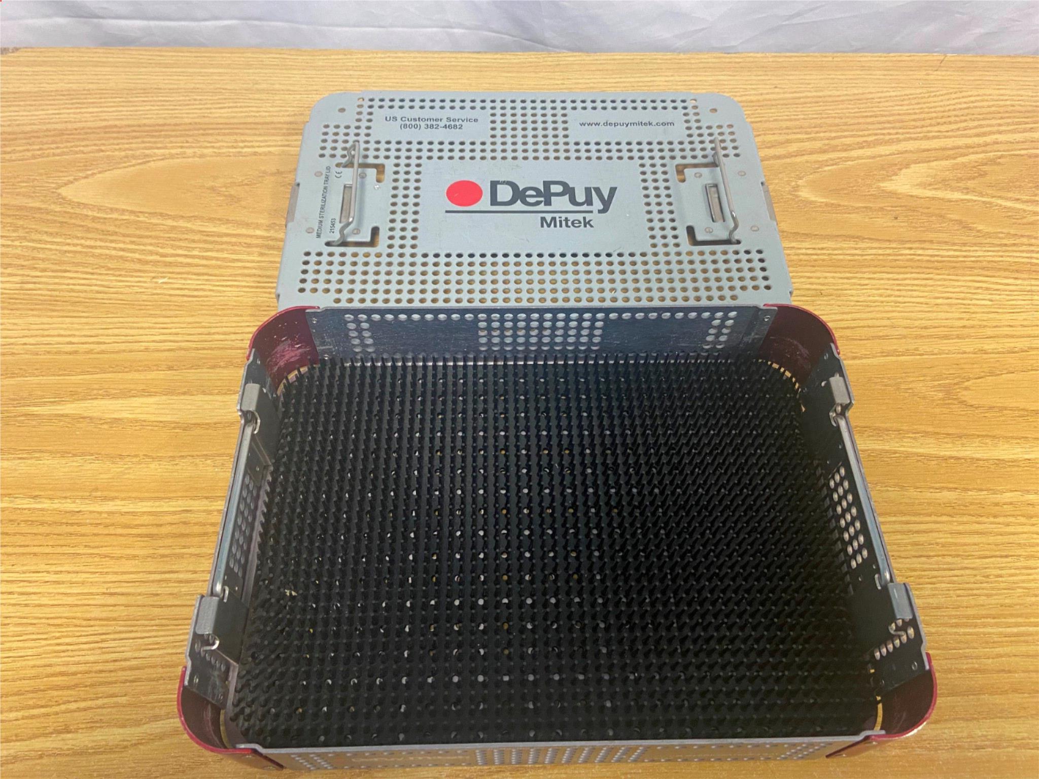 Depuy Mitek Sterilization Tray 13.5"x10"x2.5" DIAGNOSTIC ULTRASOUND MACHINES FOR SALE