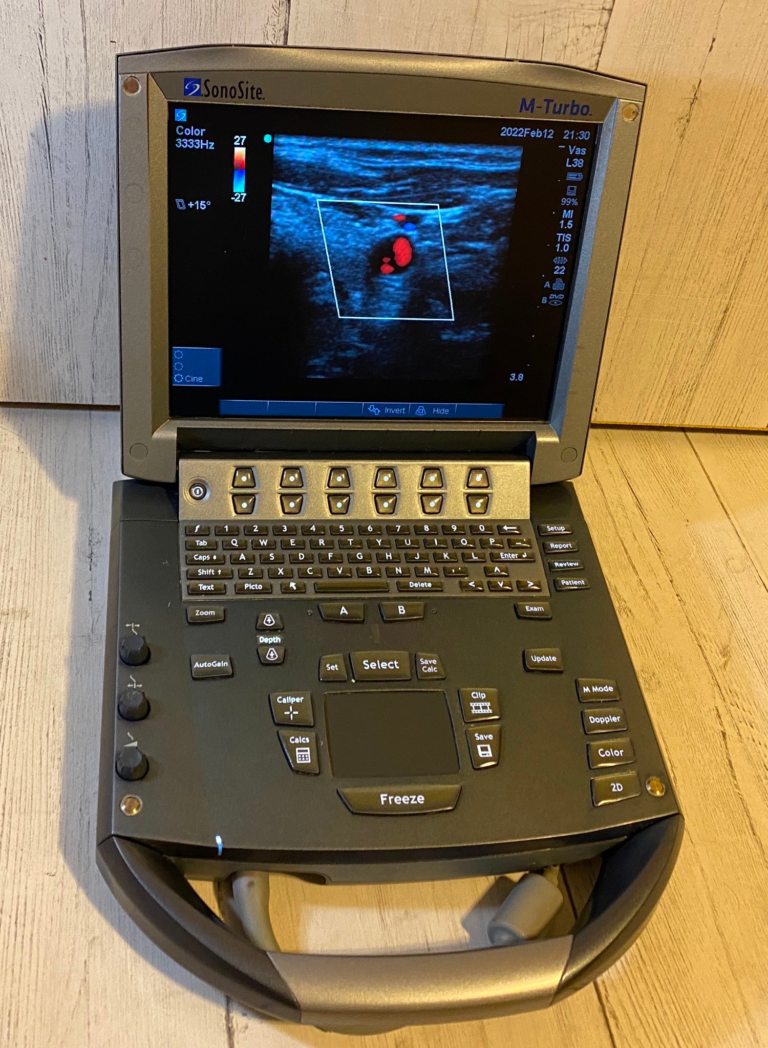 Sonosite M-Turbo Portable Ultrasound 2008 DIAGNOSTIC ULTRASOUND MACHINES FOR SALE