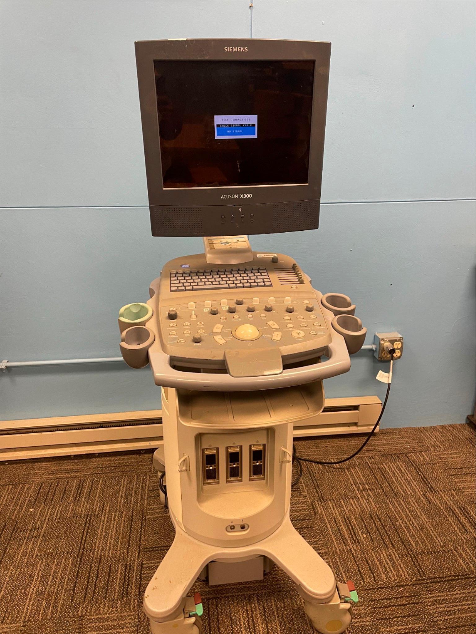 Siemens Acuson X300 Diagnostic Ultrasound System DIAGNOSTIC ULTRASOUND MACHINES FOR SALE