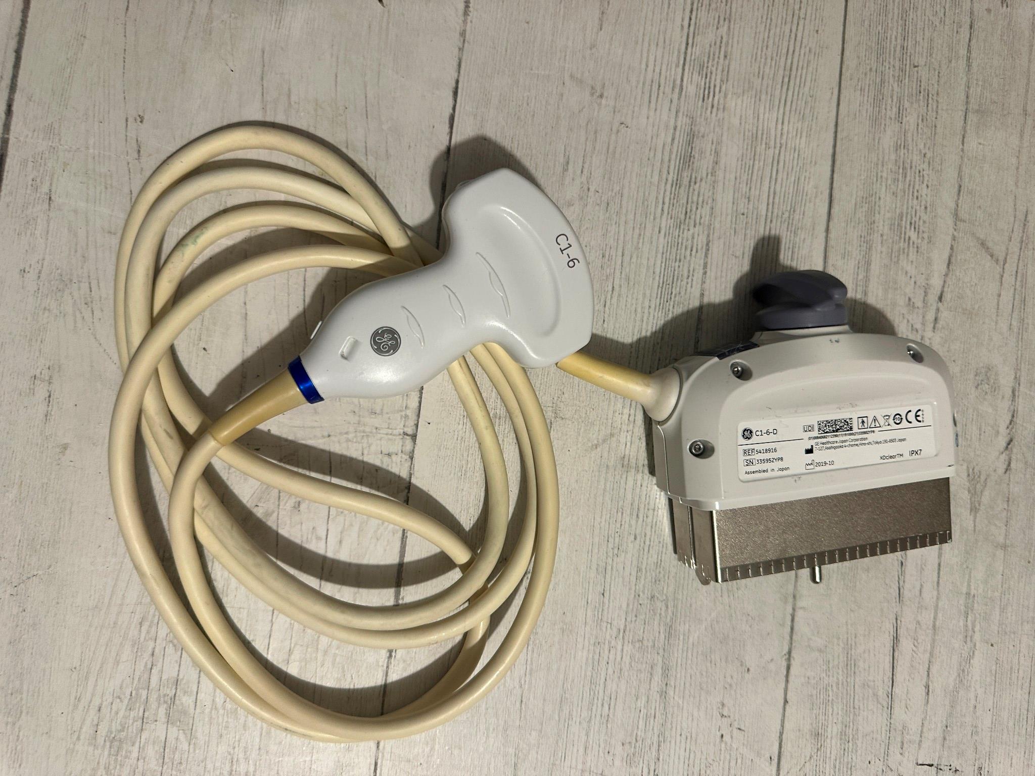 GE C1-6-D Ultrasound Abdominal Probe Transducer  2021 DIAGNOSTIC ULTRASOUND MACHINES FOR SALE