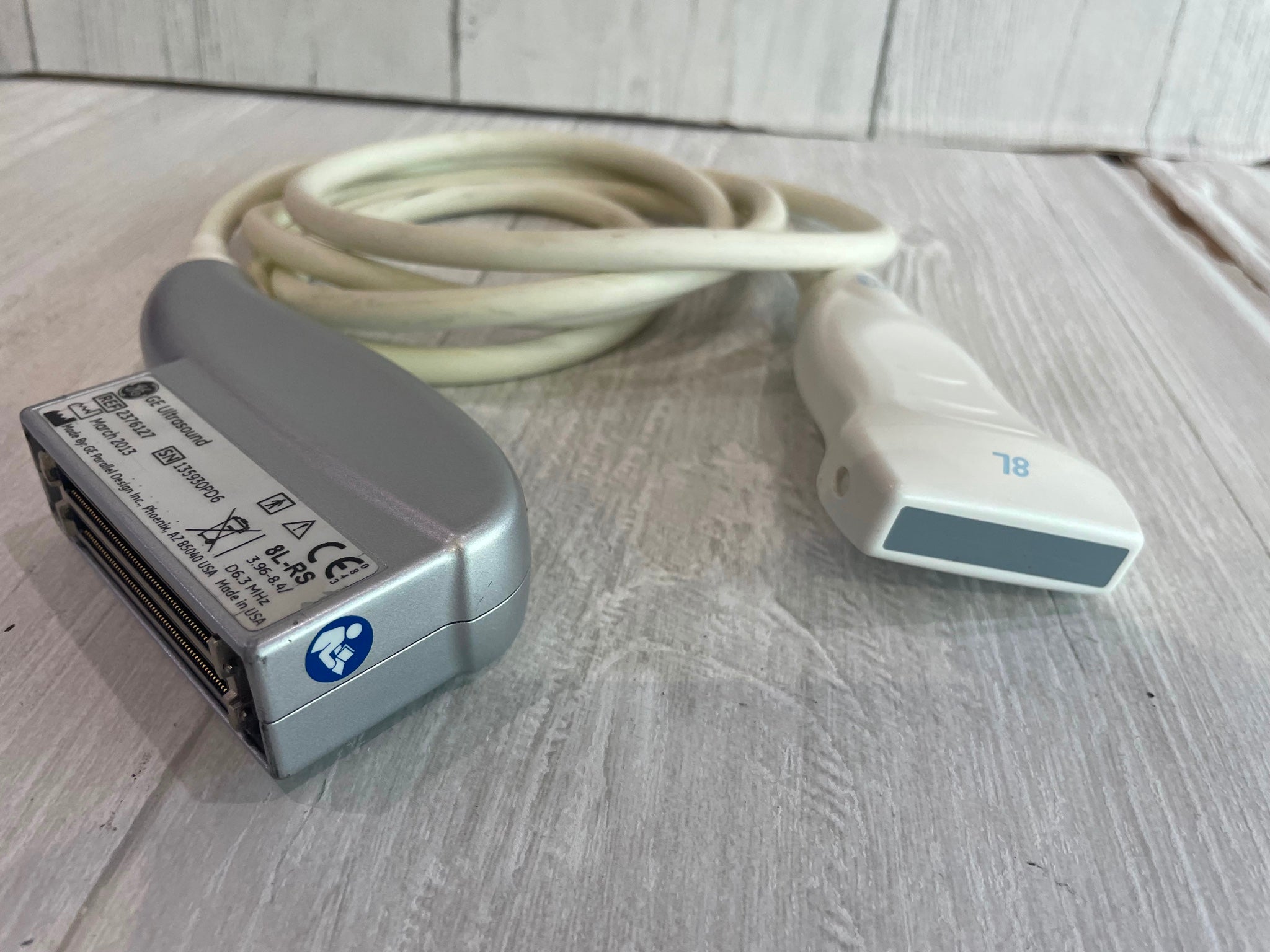 GE 8L-RS Compact Ultrasound Probe Transducer 2013 DIAGNOSTIC ULTRASOUND MACHINES FOR SALE