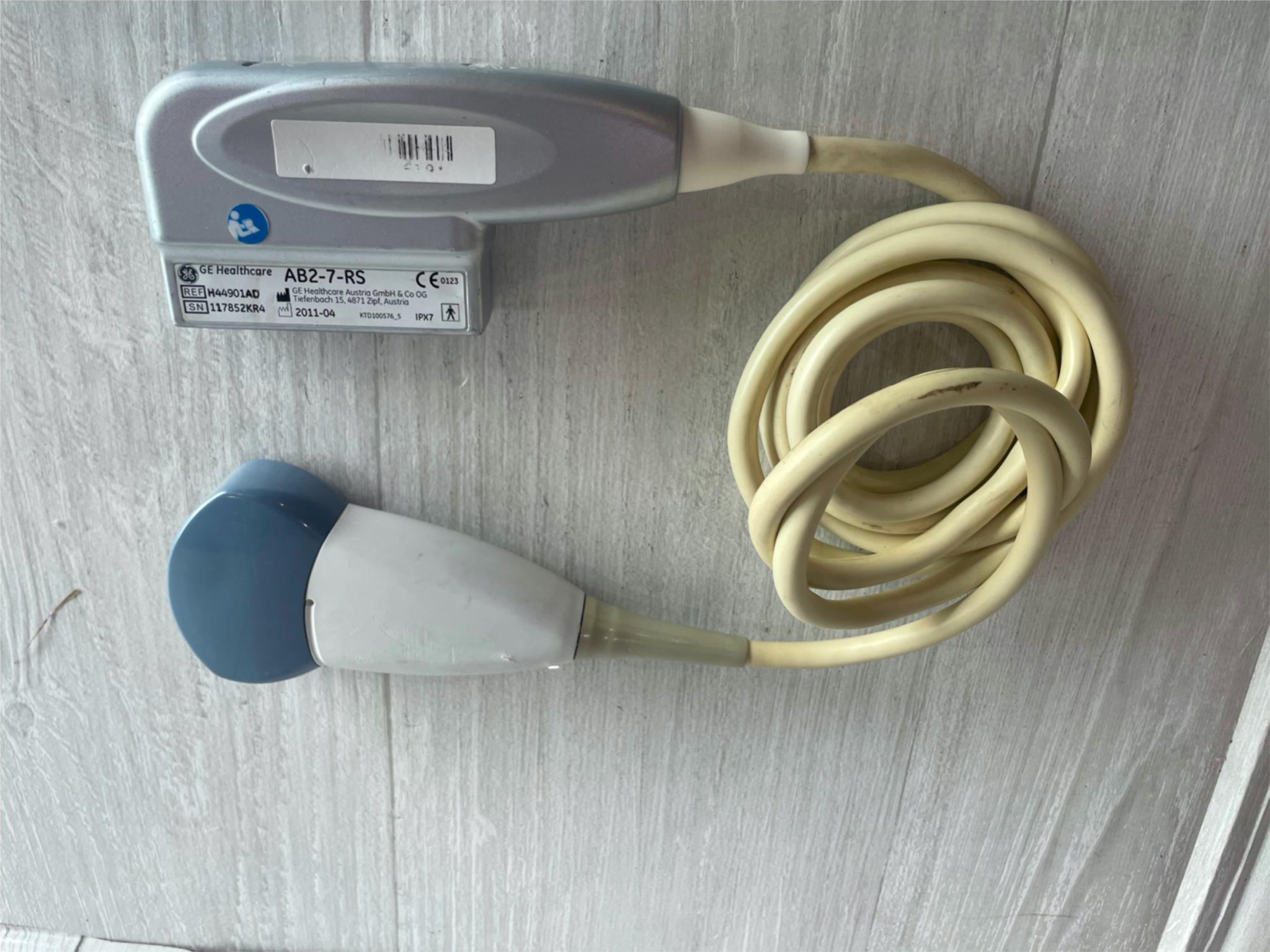 GE AB2-7-RS Compact Ultrasound Probe Transducer 2011 DIAGNOSTIC ULTRASOUND MACHINES FOR SALE