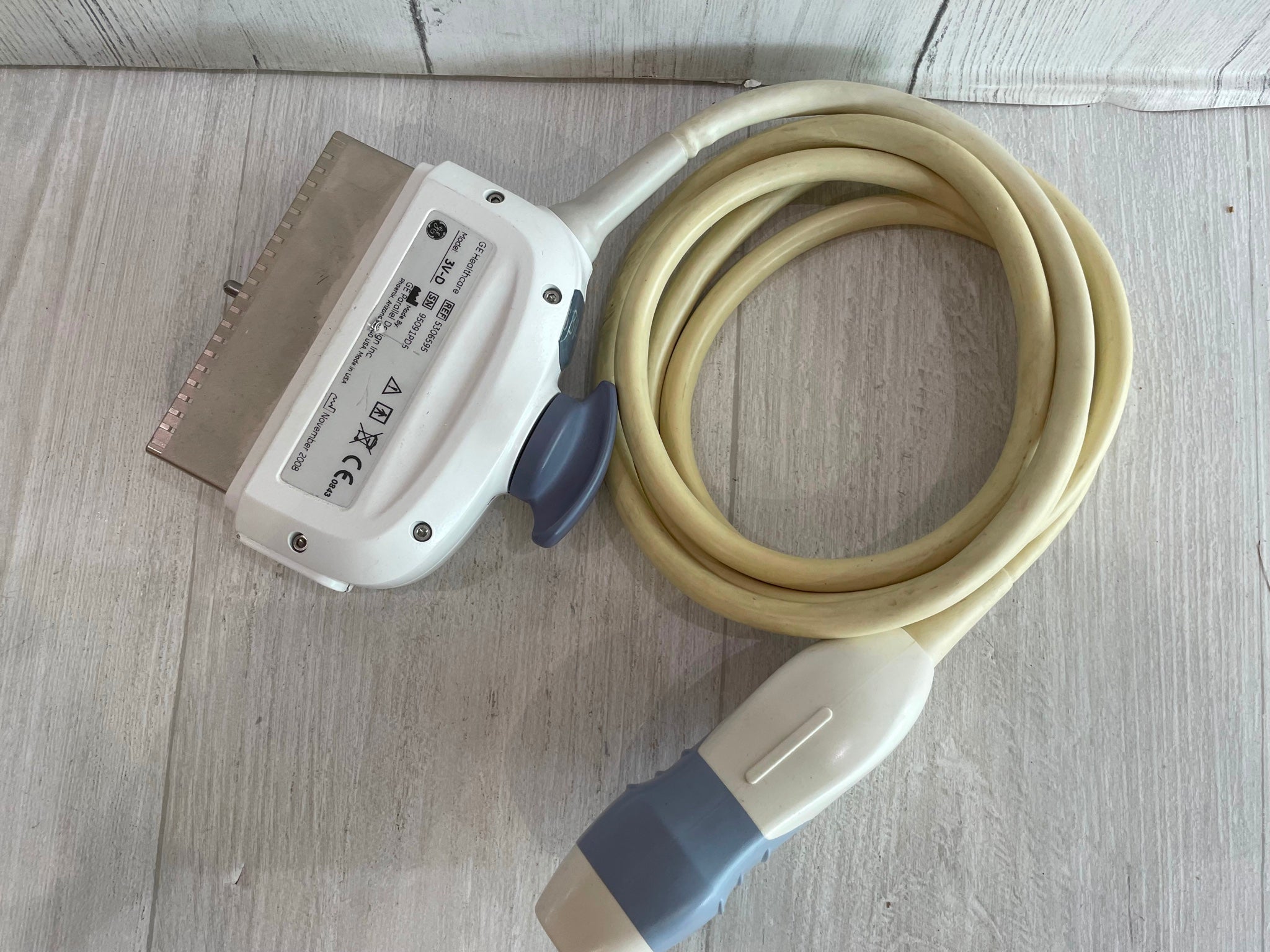 GE 3V-D Ultrasound Probe Transducer 2008 DIAGNOSTIC ULTRASOUND MACHINES FOR SALE