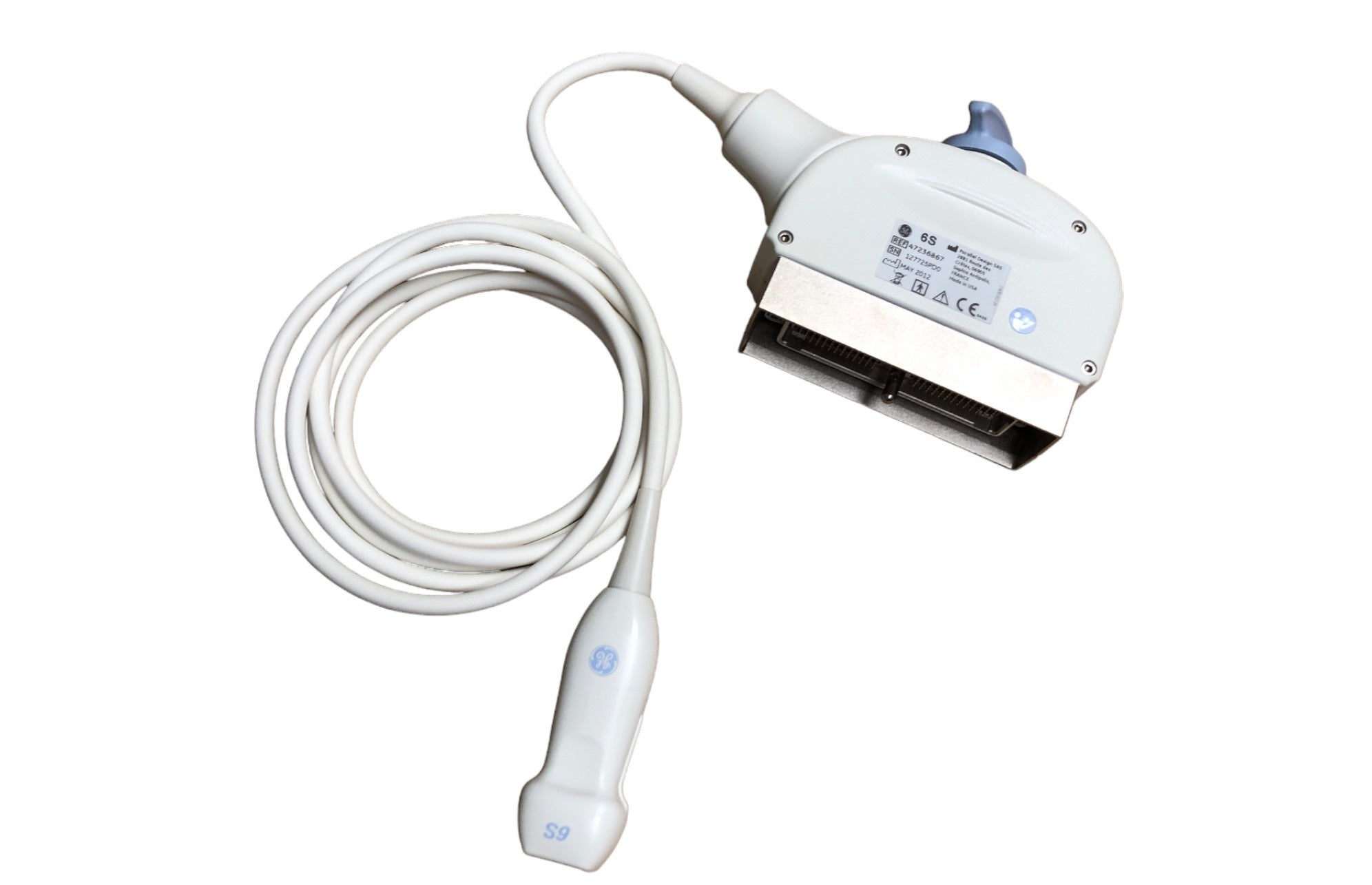 GE 6S Ultrasound Probe Transducer DOM 2012 DIAGNOSTIC ULTRASOUND MACHINES FOR SALE