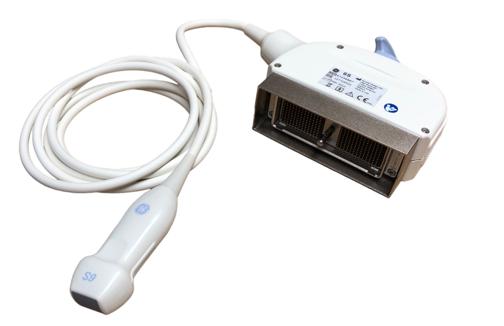 GE 6S Ultrasound Probe Transducer DOM 2012 DIAGNOSTIC ULTRASOUND MACHINES FOR SALE