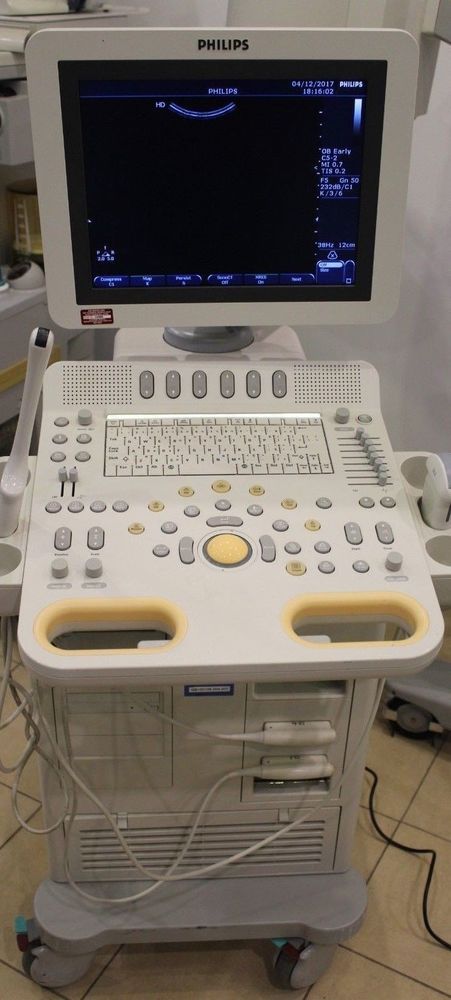2012 PHILIPS HD7 XE ULTRASOUND MACHINE. NO PROBES. WORKS FINE