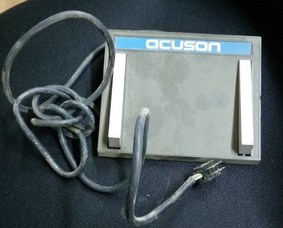 Acuson Aspen Echo Ultrasound Foot Pedal Switch - FREE SHIP!!! DIAGNOSTIC ULTRASOUND MACHINES FOR SALE