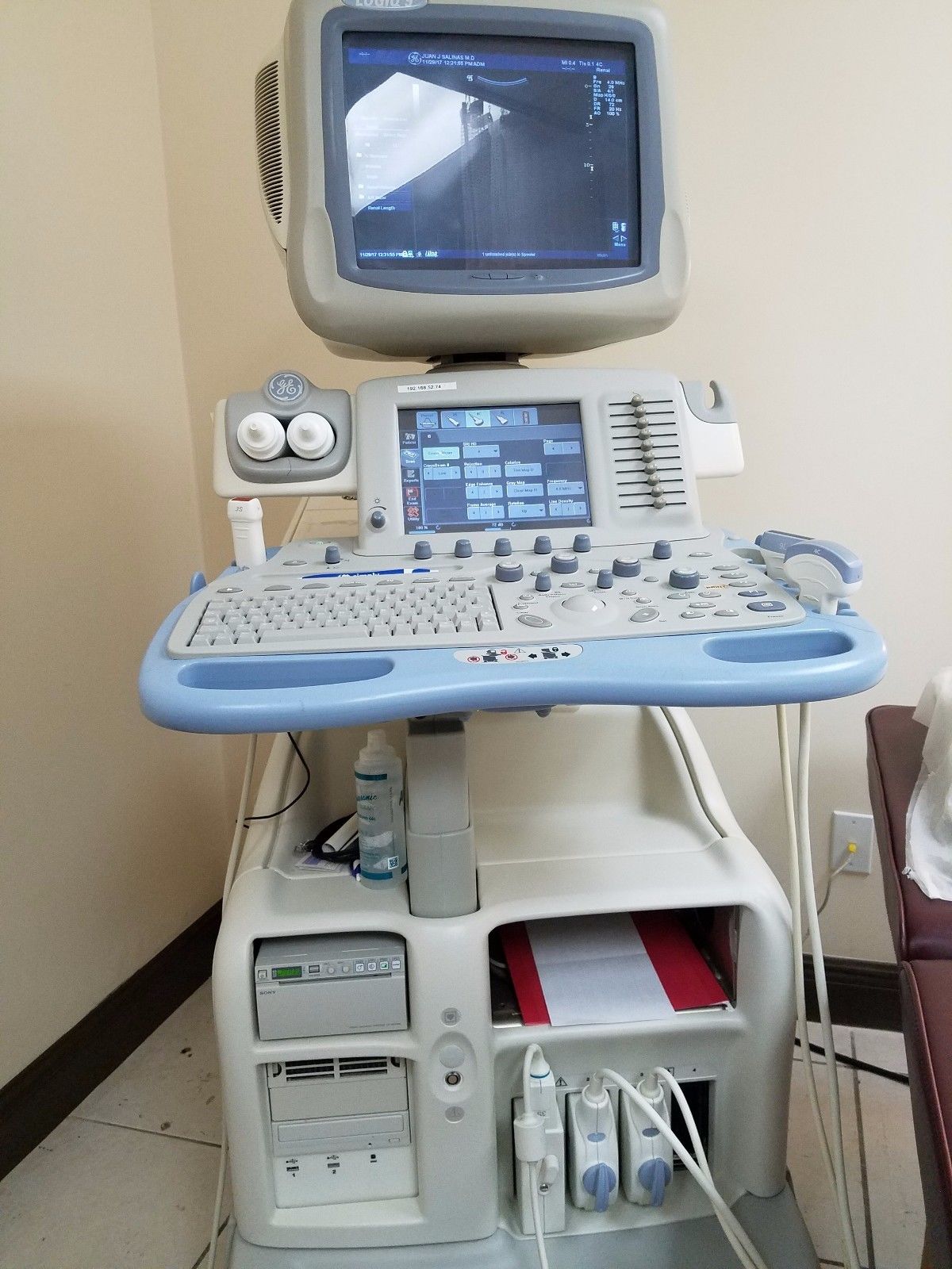 ultrasound GE Logiq 9 share services.  DIAGNOSTIC ULTRASOUND MACHINES FOR SALE