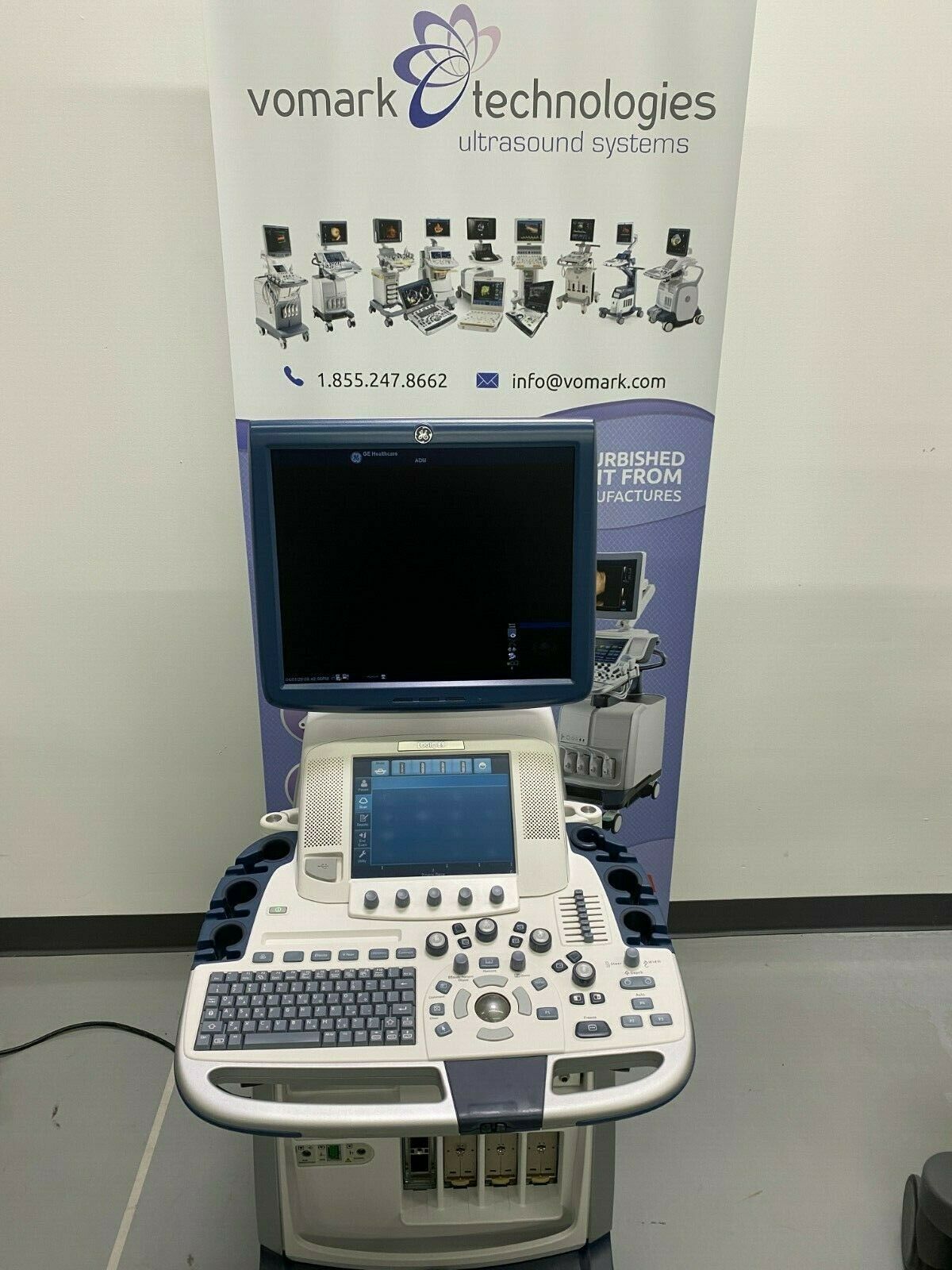 GE LOGIQ E9 XDCLEAR R5 ULTRASOUND MACHINE - SHARED SERVICE/CARDIAC - REFURB 2020 DIAGNOSTIC ULTRASOUND MACHINES FOR SALE