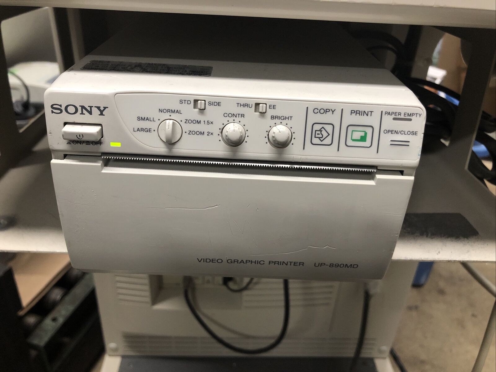 Aloka SSD-1700 DynaView-II Ultrasound Machine W/Probes Included And Sony Printer DIAGNOSTIC ULTRASOUND MACHINES FOR SALE