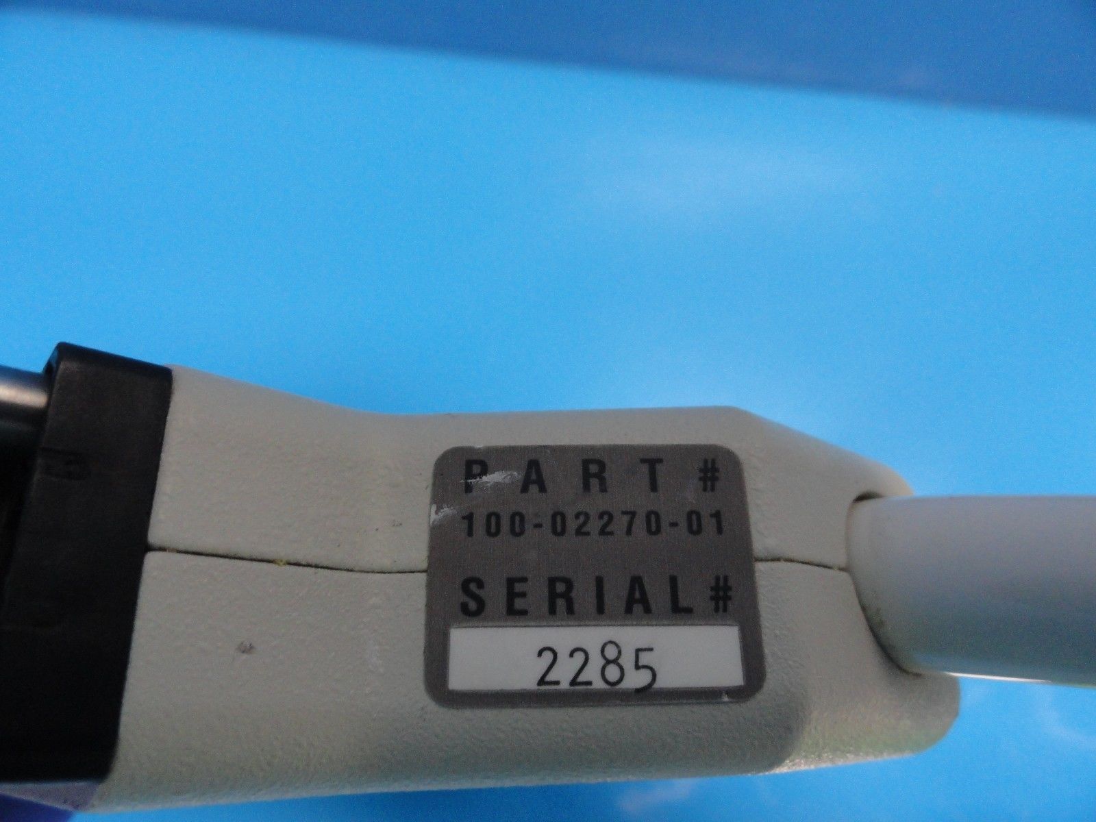 GE Diasonics 10MI (10 MI) P/N 100-02270-01 Linear Array Transducer Probe (10408) DIAGNOSTIC ULTRASOUND MACHINES FOR SALE