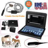 Portable Laptop Machine Digital Ultrasound Scanner, probe, human/vet, USA Fedex