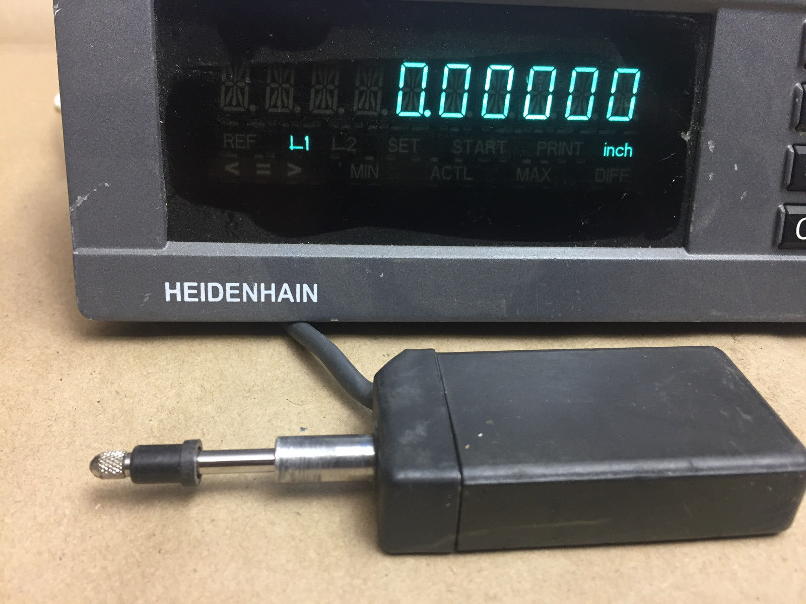 HEIDENHAIN MT12B 12mm 1/2" GAUGE GA Digital Linear Measure Dial Indicator Probe DIAGNOSTIC ULTRASOUND MACHINES FOR SALE