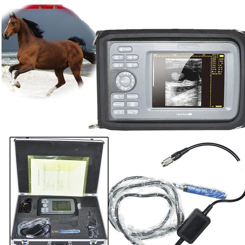 Veterinary VET 5 Inch Digital Ultrasound Scanner Machine Big Animal Rectal Probe 190891226921