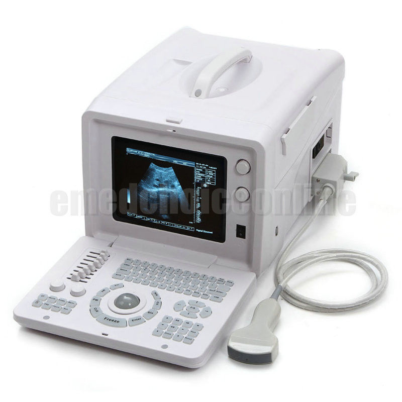 Hot Top selling 10-inch SVGA high monitor Ultrasound Scanner +3D+ LINEAR probe DIAGNOSTIC ULTRASOUND MACHINES FOR SALE