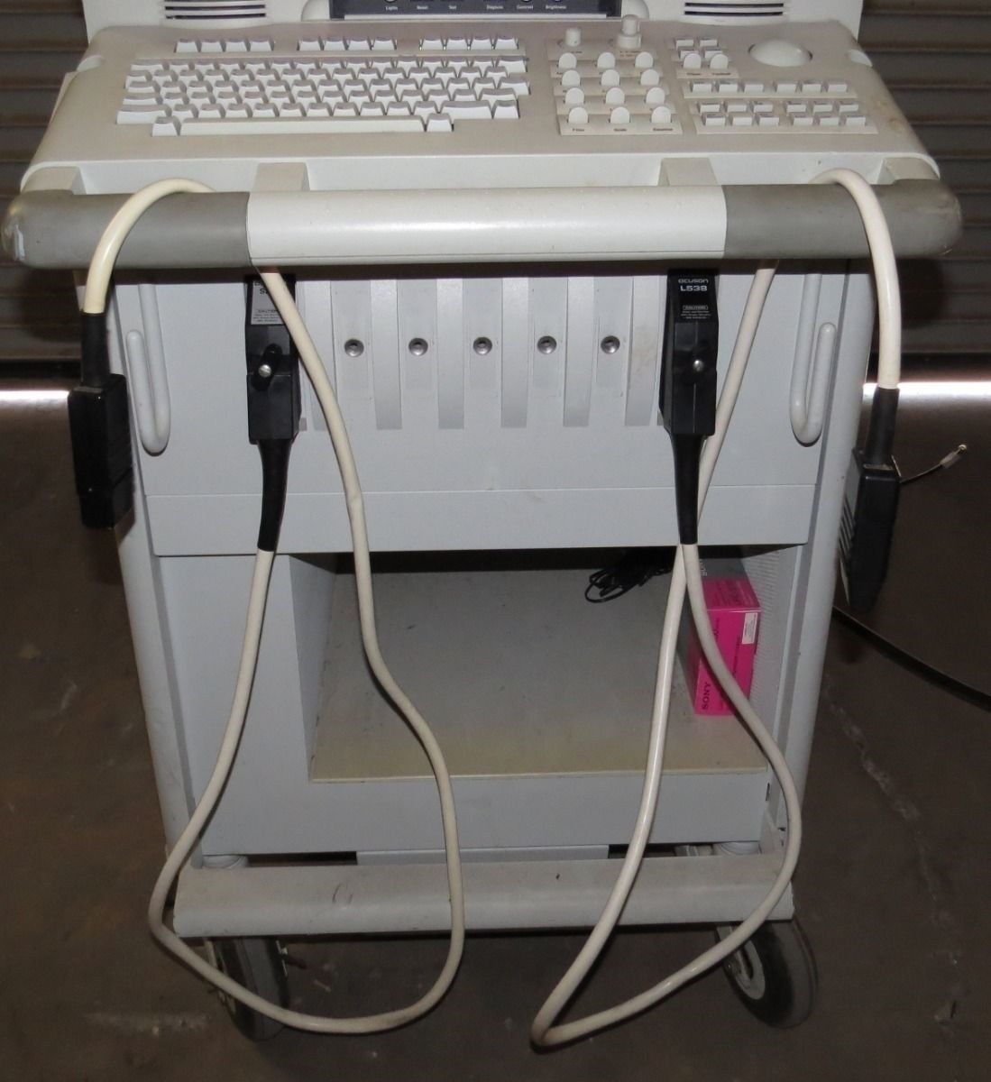 ACUSON 128XP/10 Ultrasound Therapy Unit (#509) DIAGNOSTIC ULTRASOUND MACHINES FOR SALE