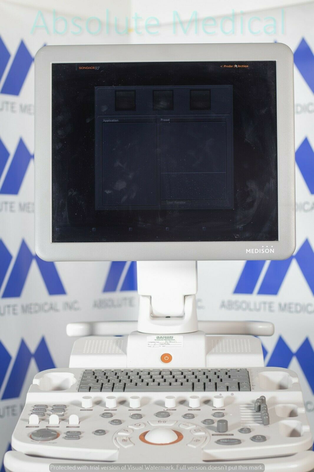 Samsung Medison SonoAce R7 Ultrasound - Includes 2 Probes!  Biomed Certified DIAGNOSTIC ULTRASOUND MACHINES FOR SALE